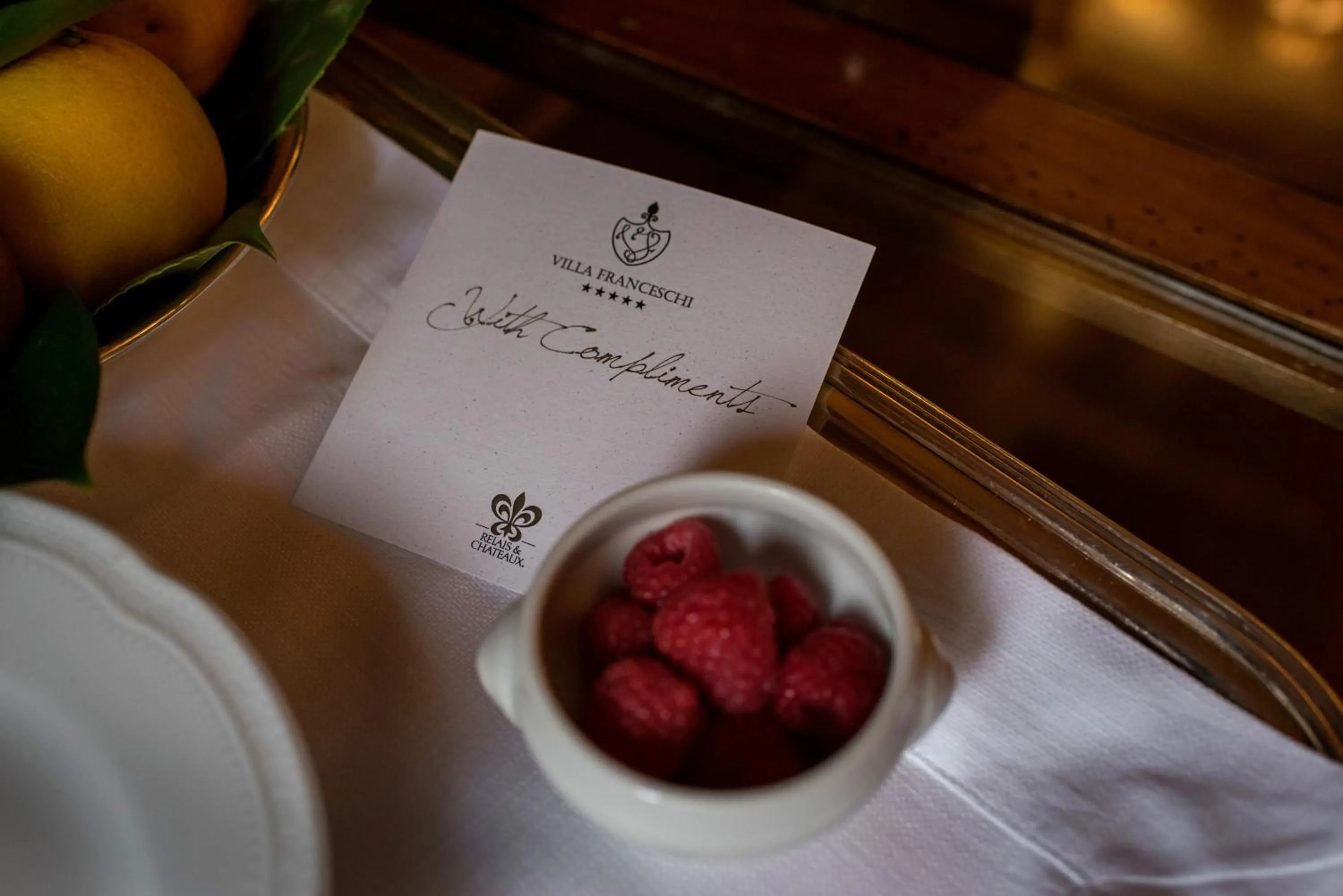 Decorative detail in Villa Franceschi Hotel & Resort