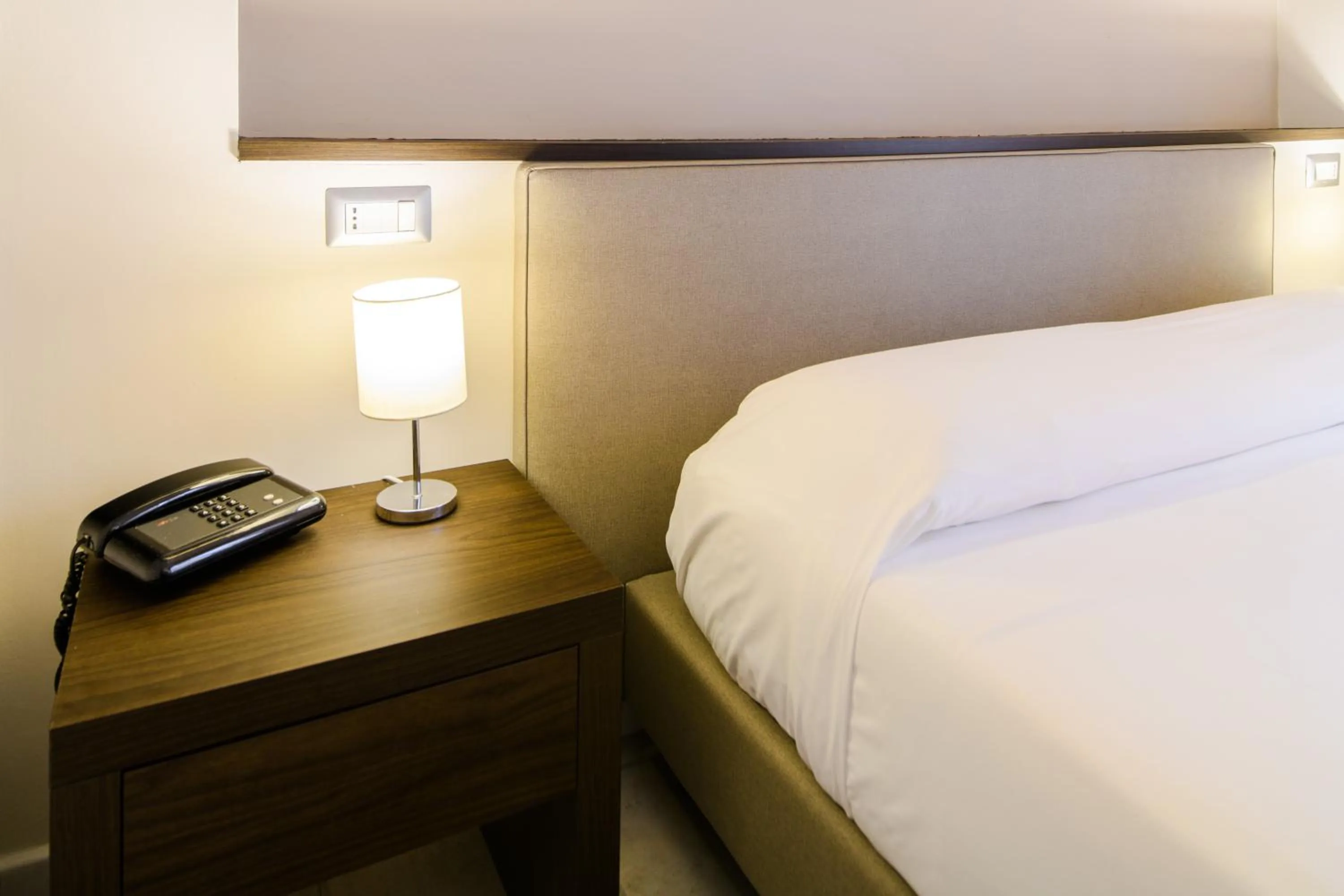 Bed in Hotel Tirreno