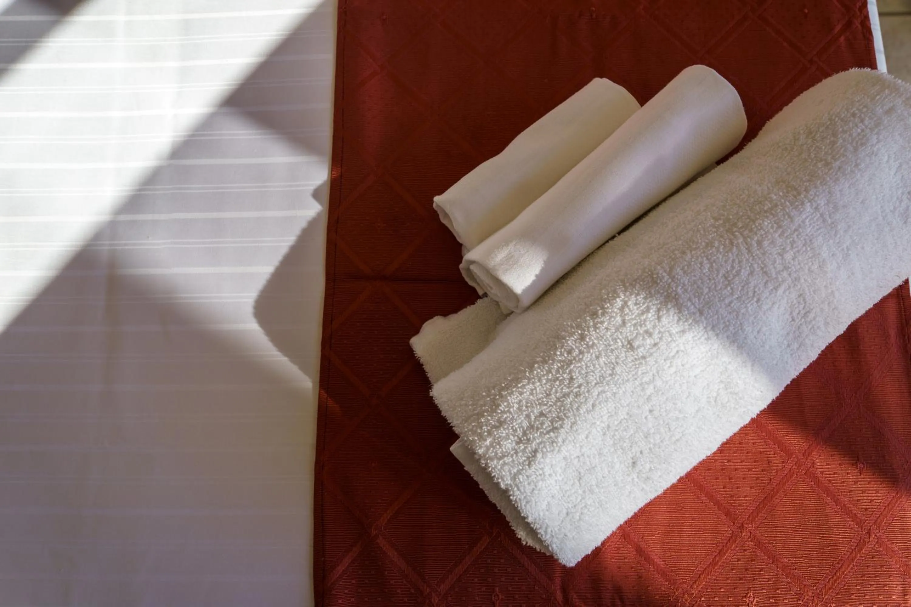 Bed in Hotel Tirreno