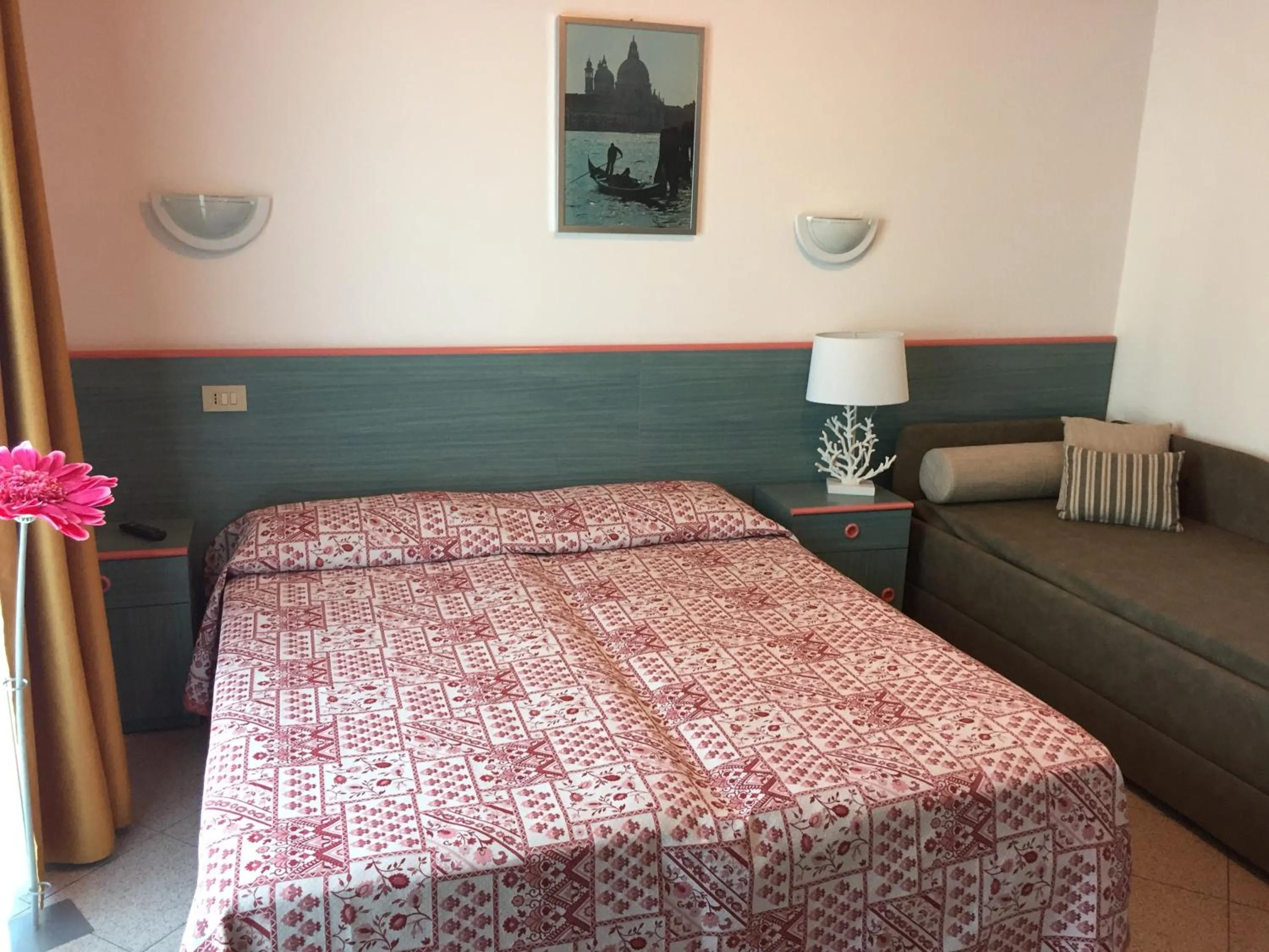 Bed in Hotel Storione