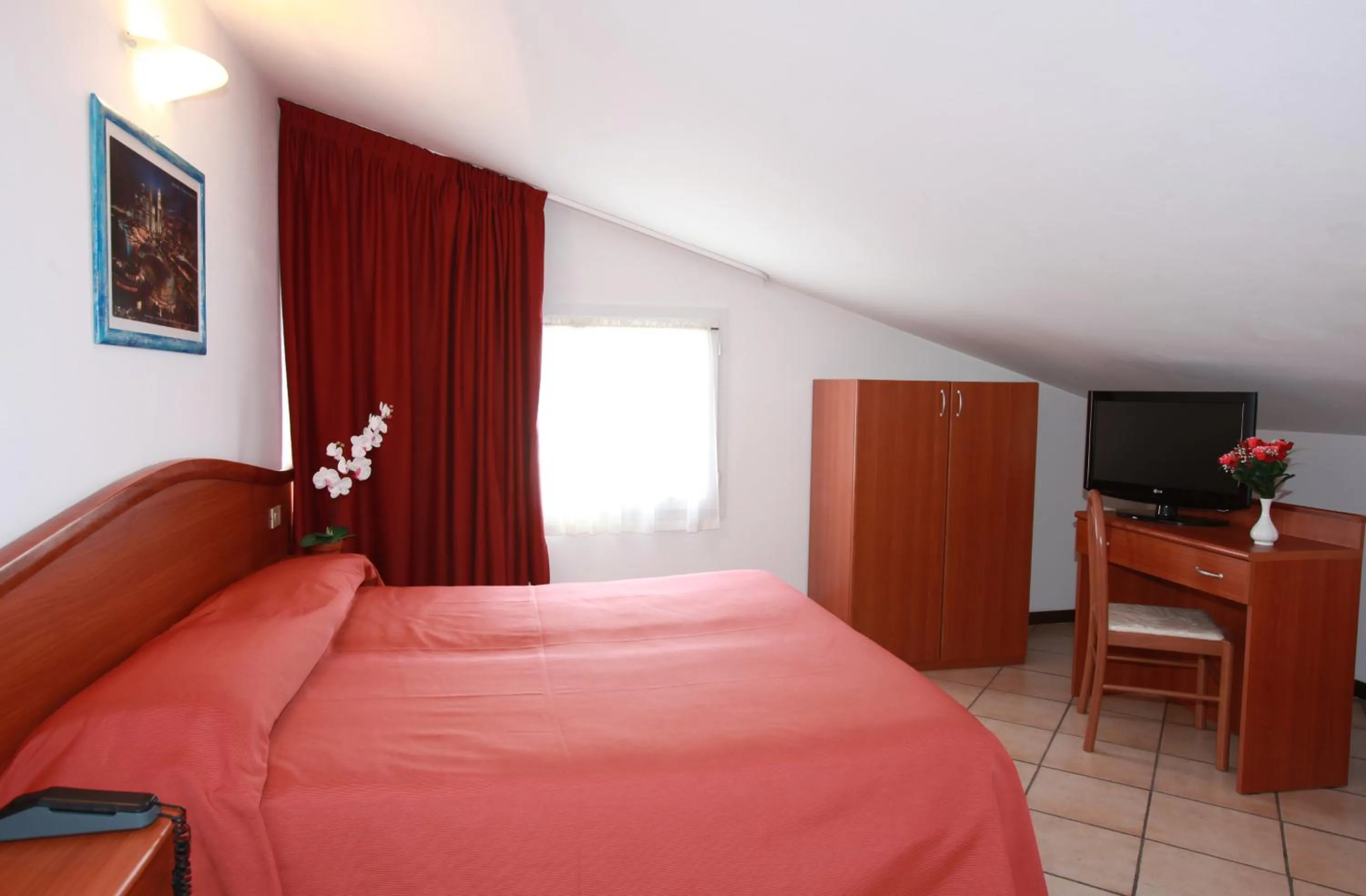 Bed in Hotel Storione