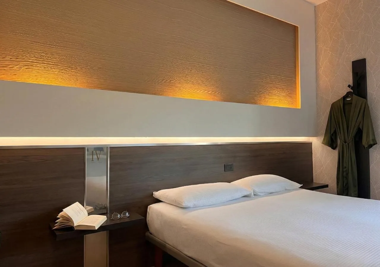 Bed in Hotel Isola Verde