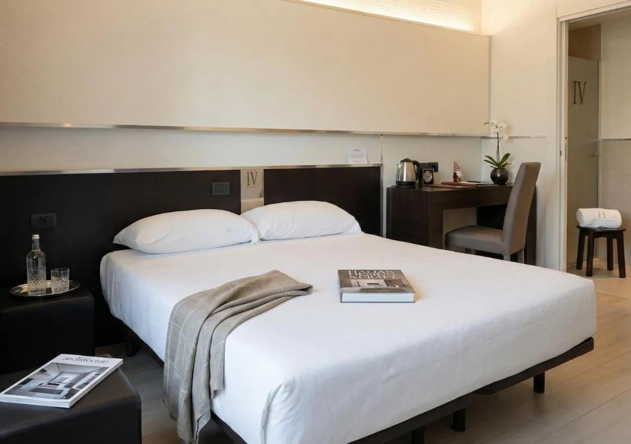 Bed in Hotel Isola Verde