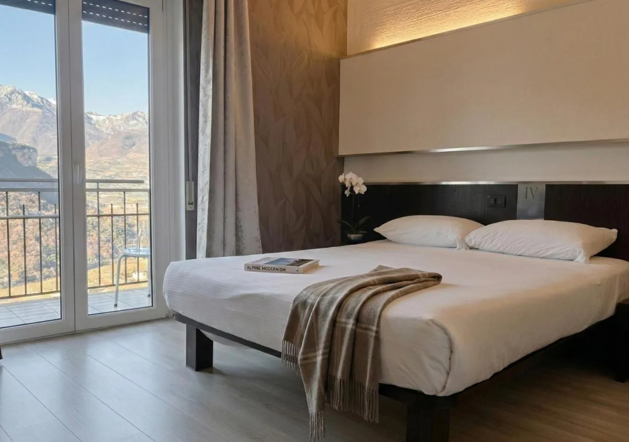 Bed in Hotel Isola Verde