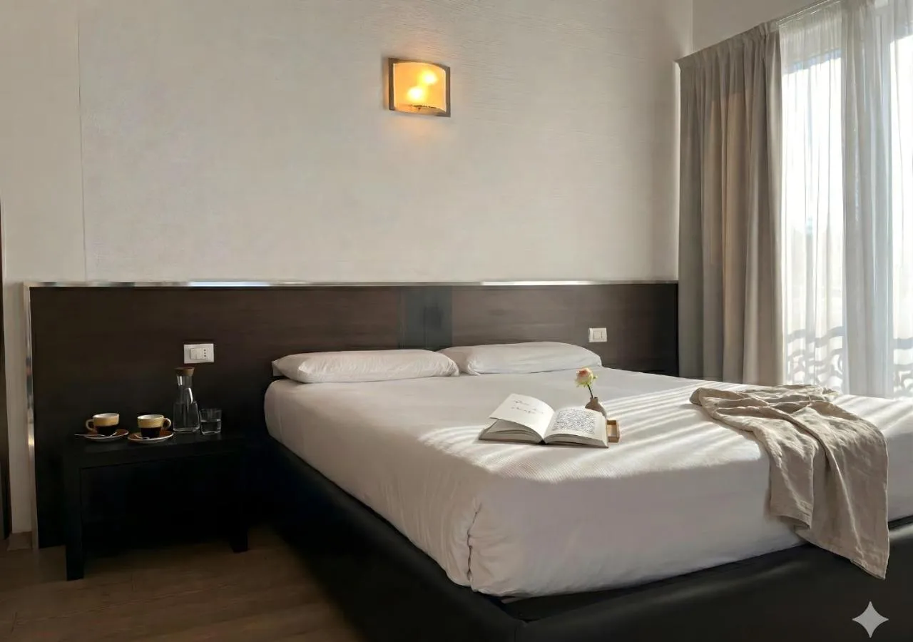 Bed in Hotel Isola Verde