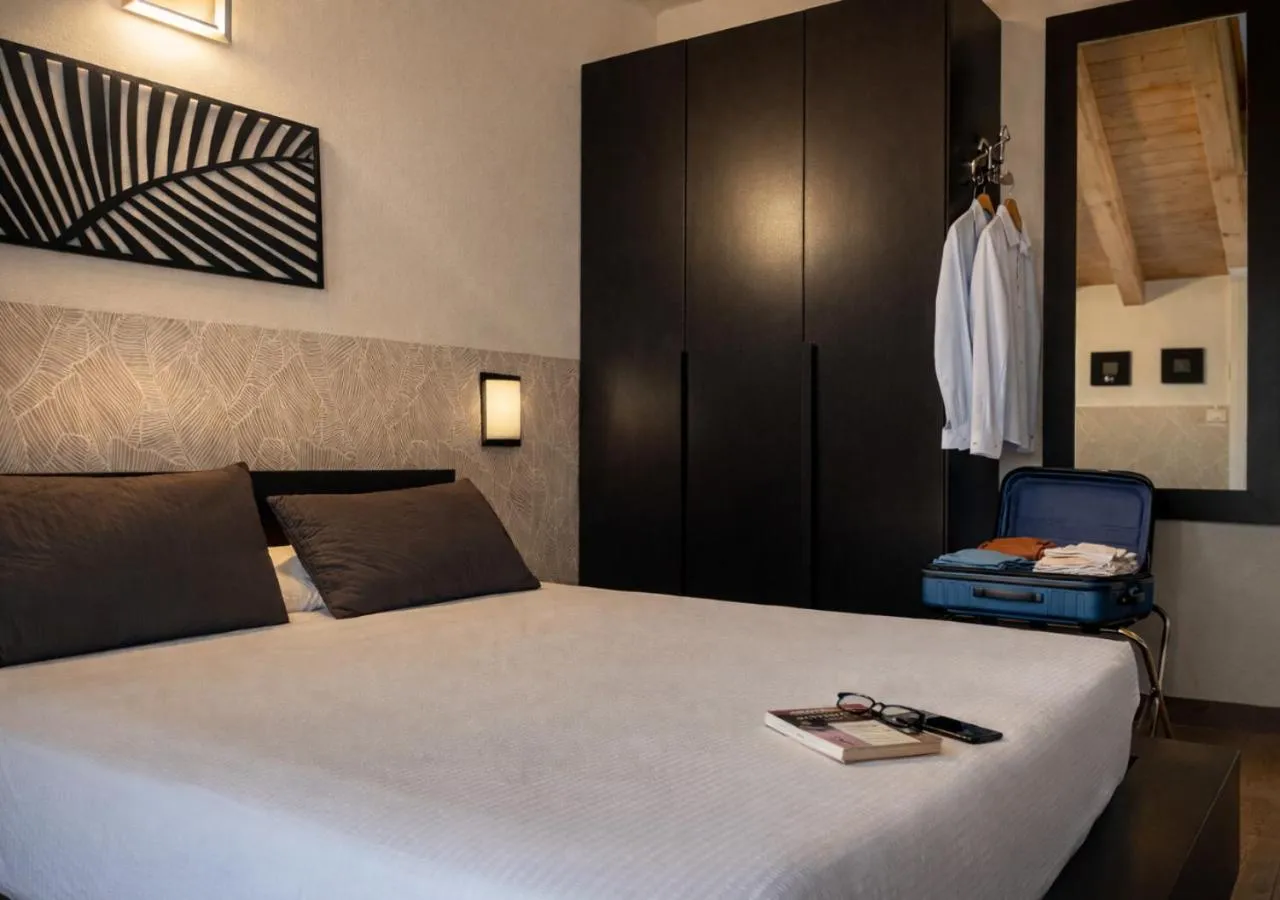 Bed in Hotel Isola Verde