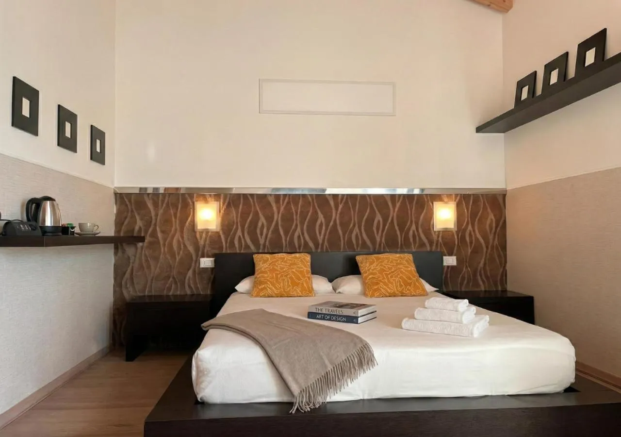 Bed in Hotel Isola Verde