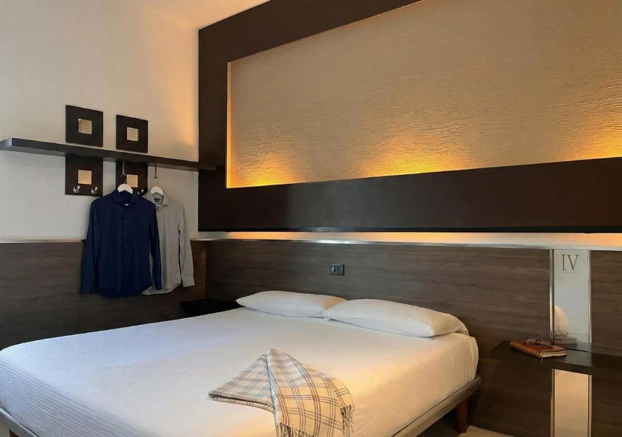 Bed in Hotel Isola Verde