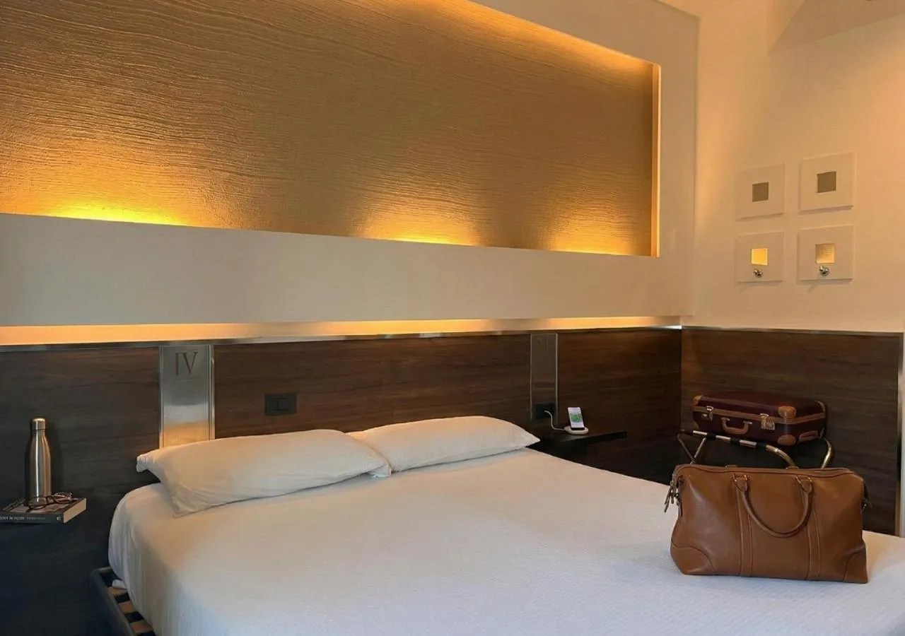 Bed in Hotel Isola Verde