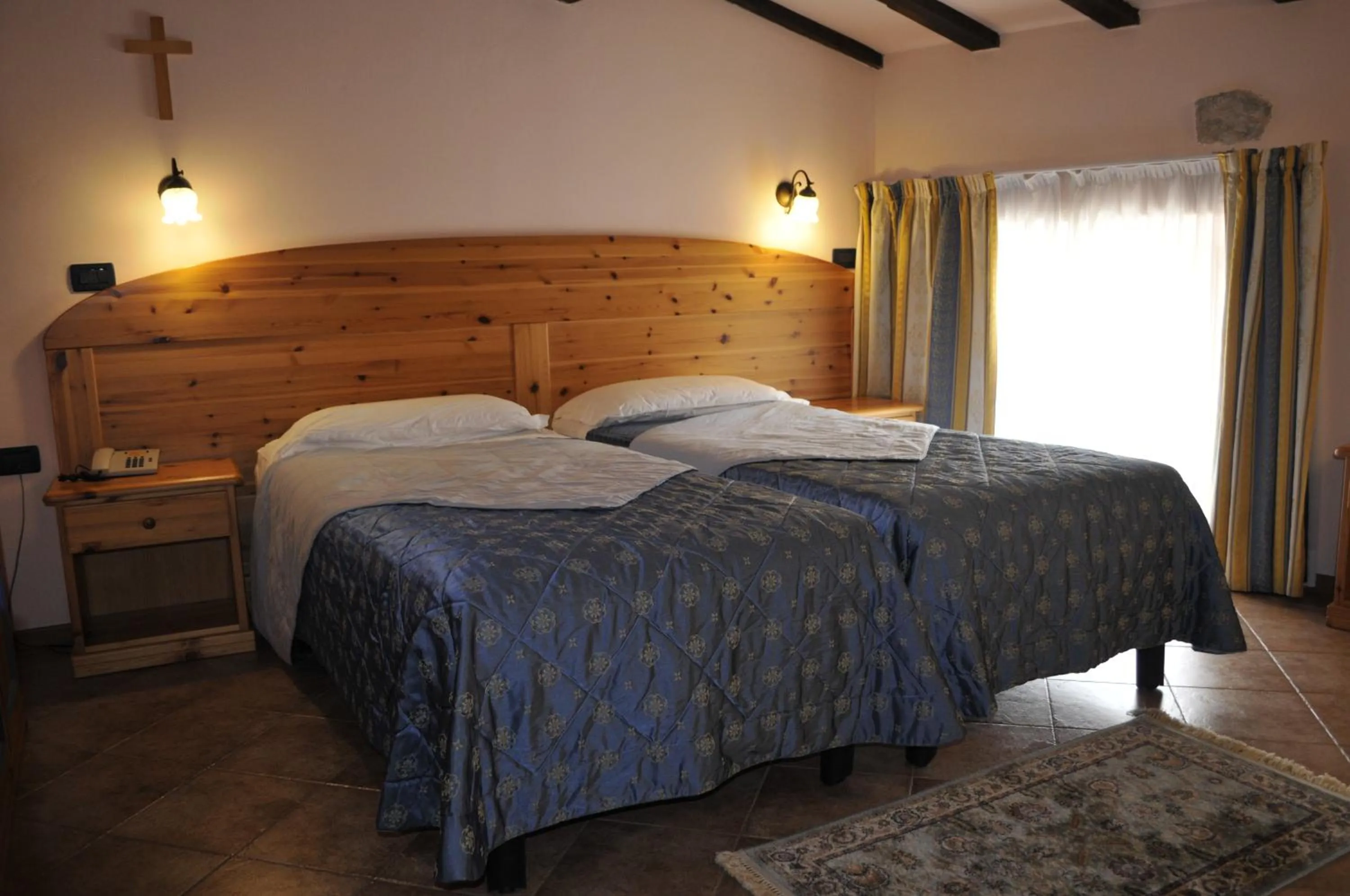 Bed in Hotel Vittoria