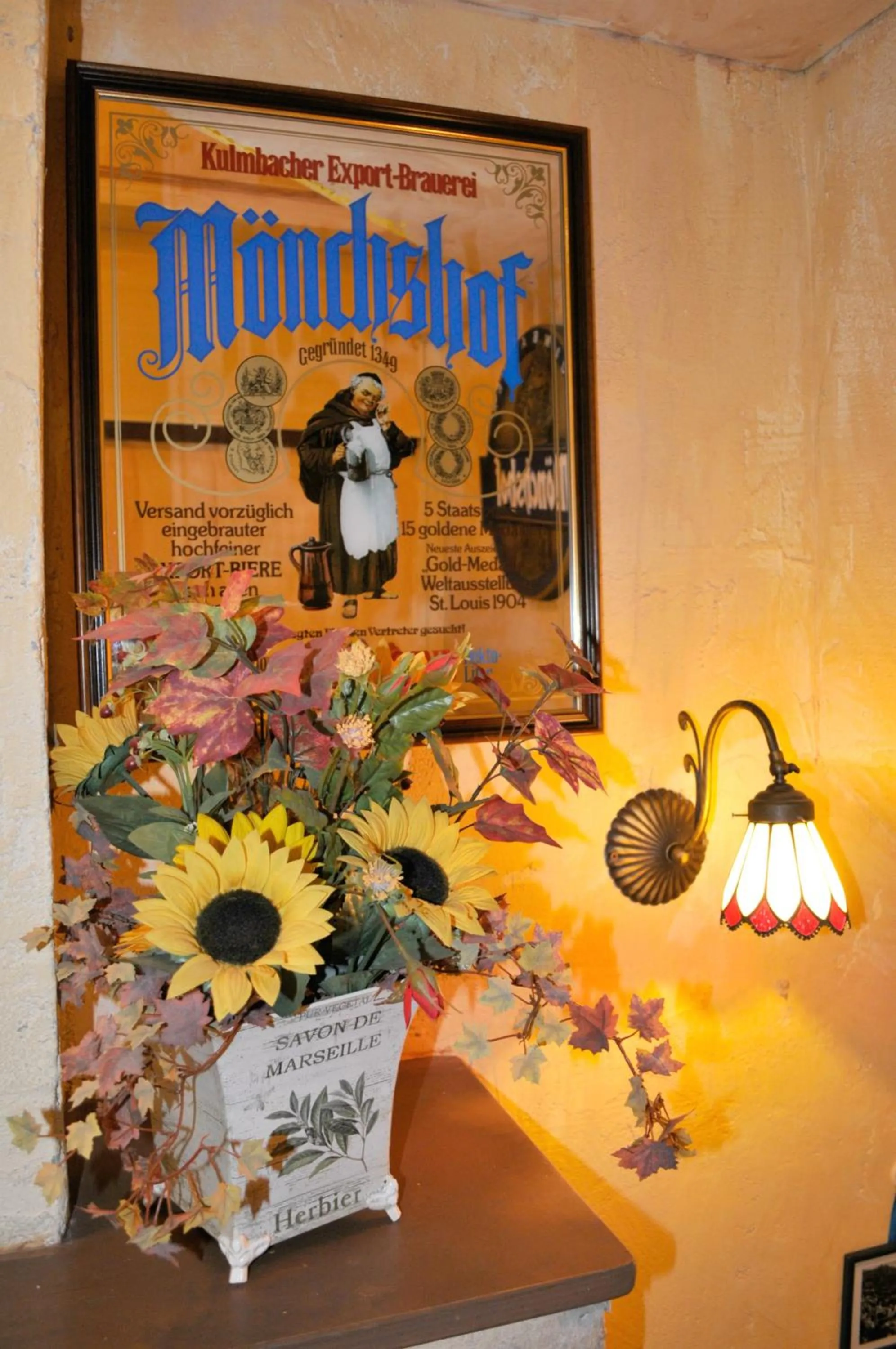 Decorative detail in Hotel Vittoria