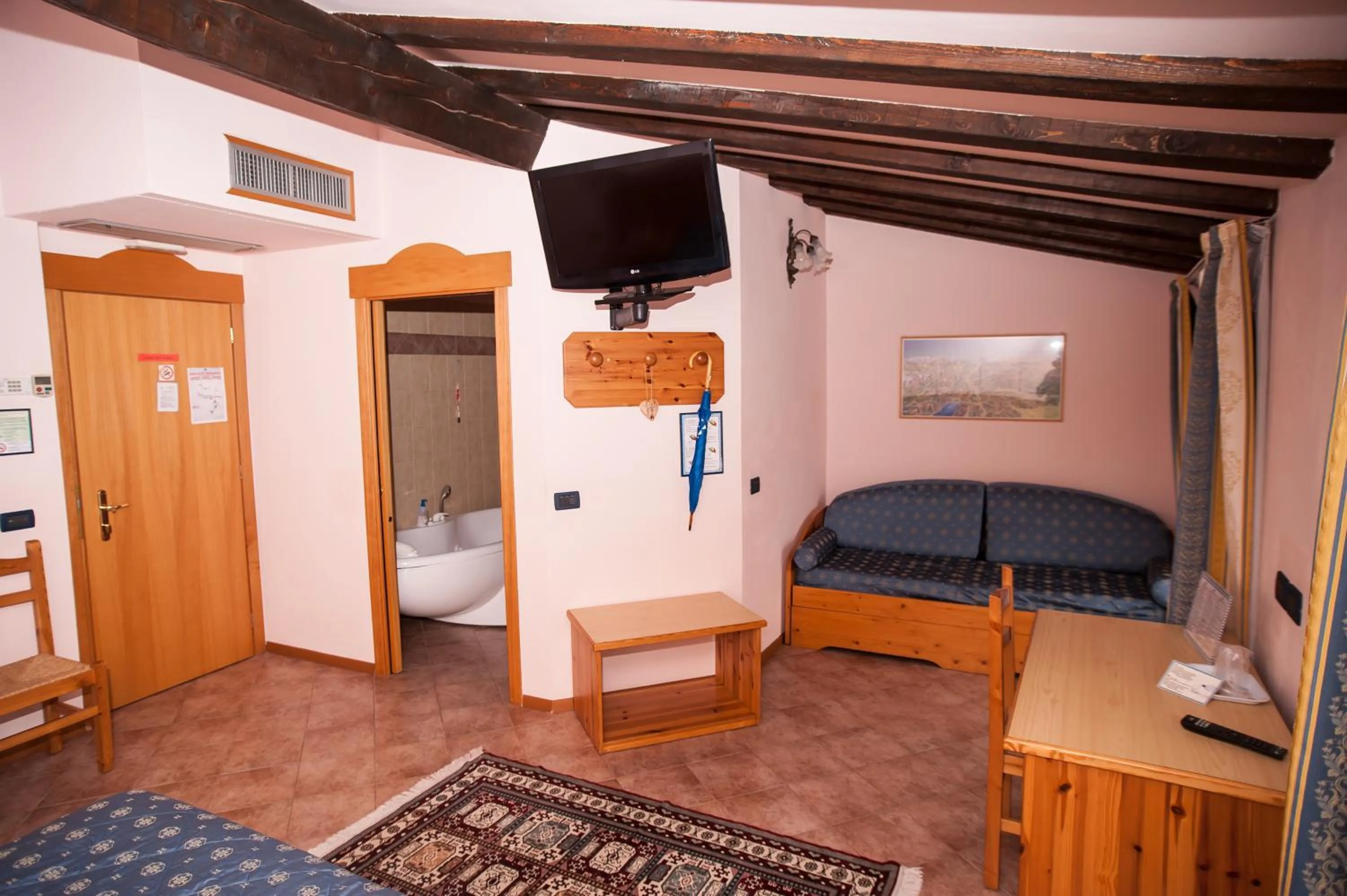 Bed in Hotel Vittoria