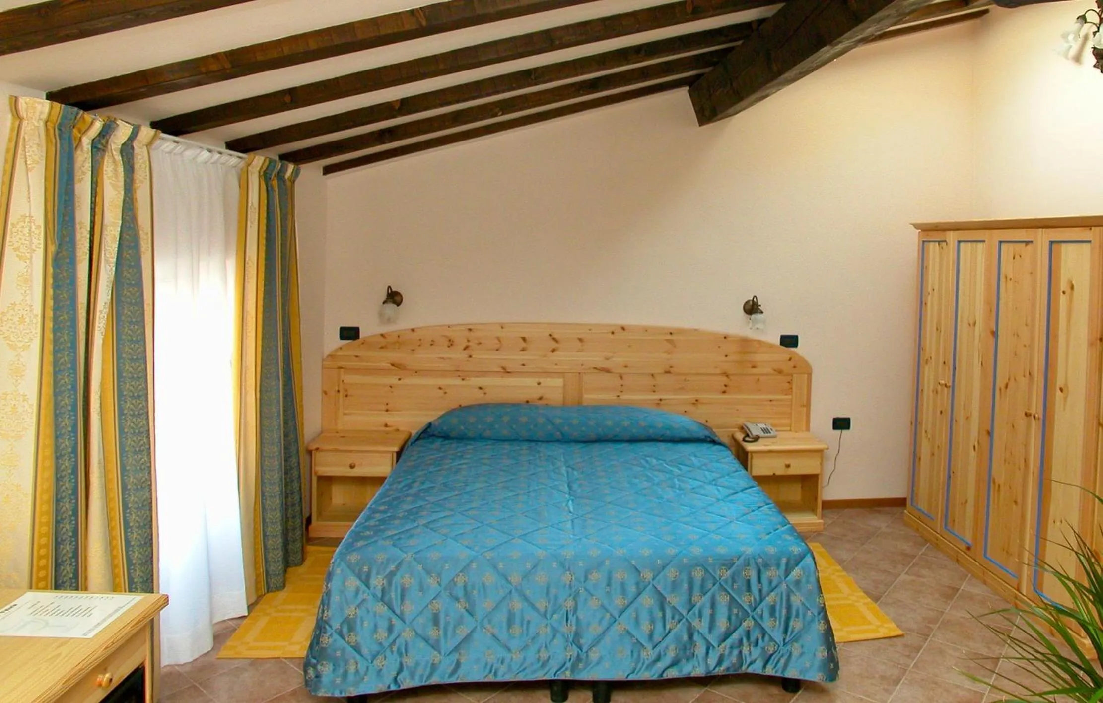 Bedroom, Bed in Hotel Vittoria