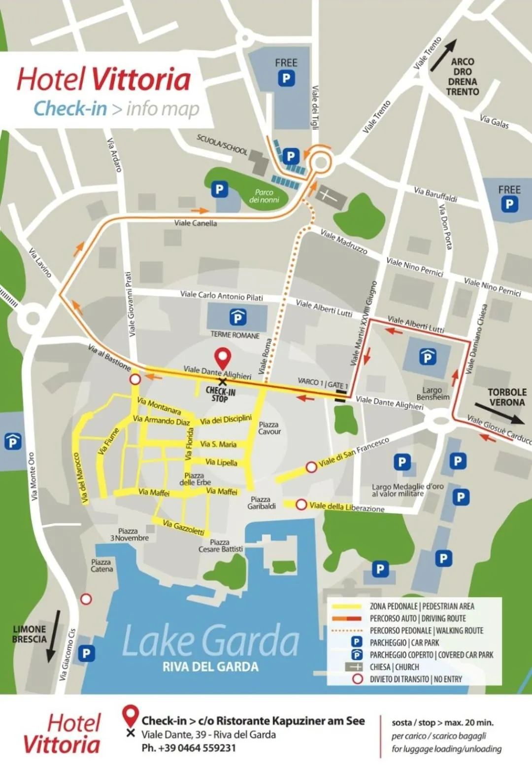 Property building in Hotel Vittoria