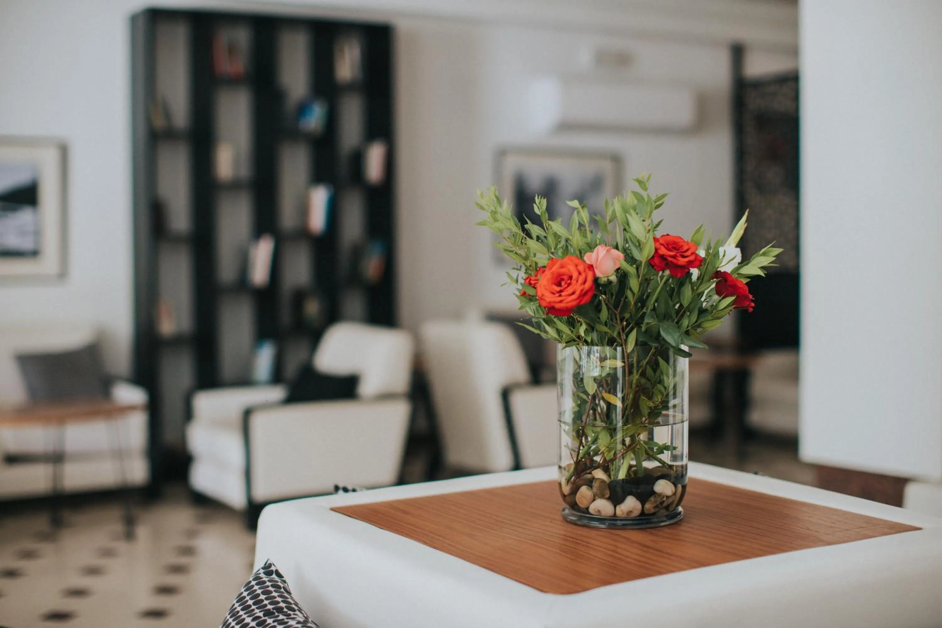 Lobby or reception in Hotel Soussana