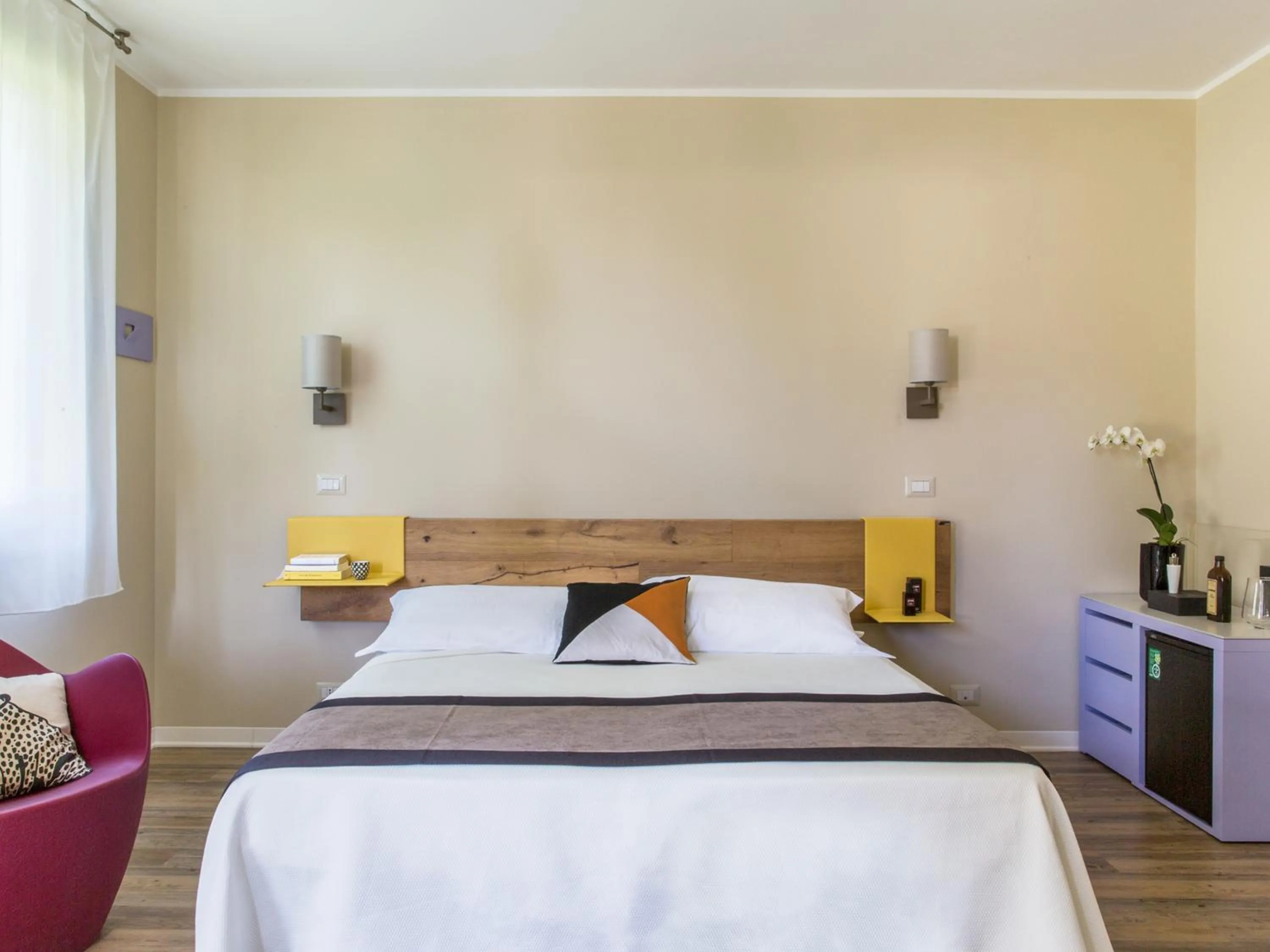 Bed in Hotel Ca' Mura