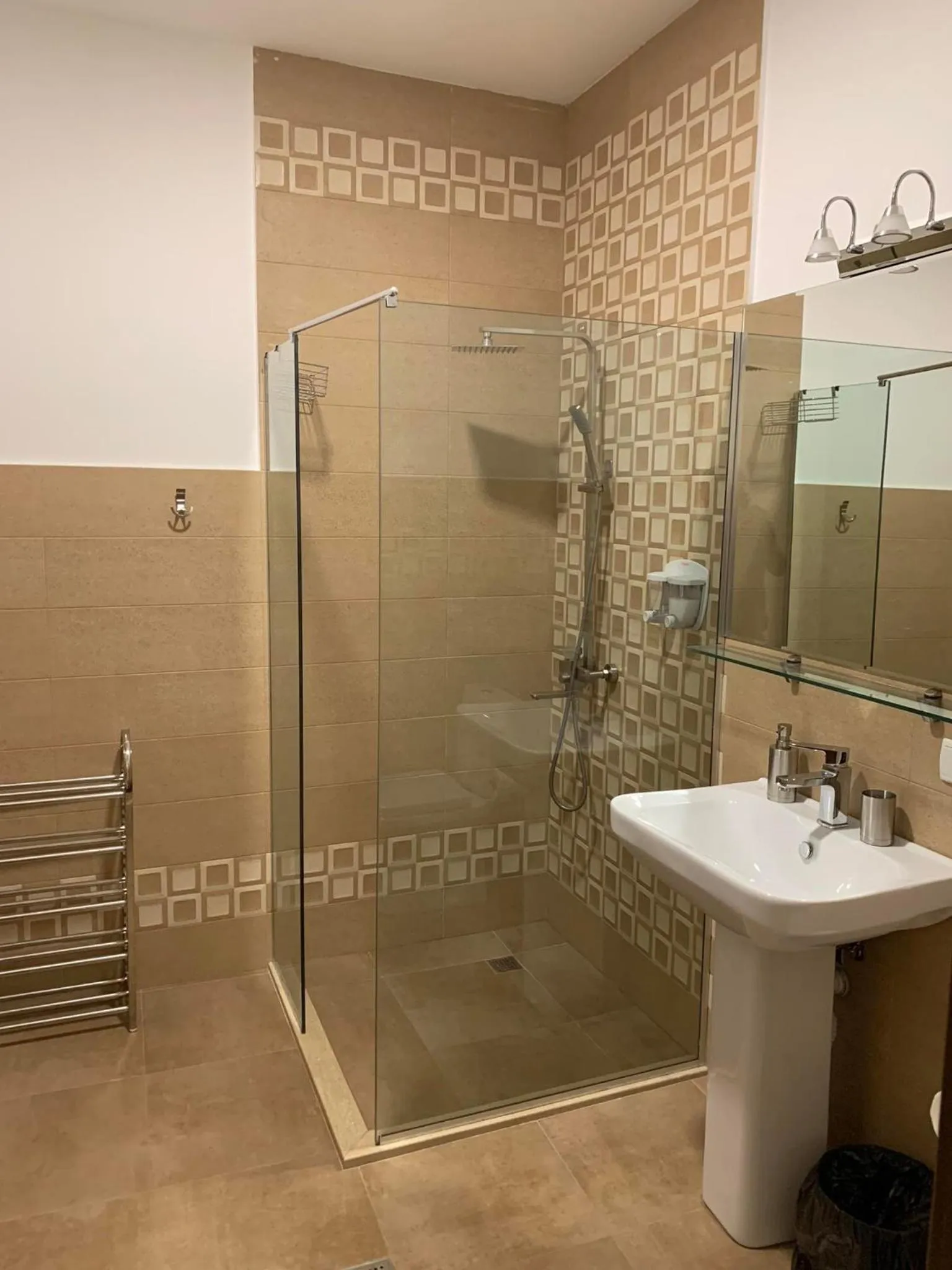 Shower in Villa Vitis