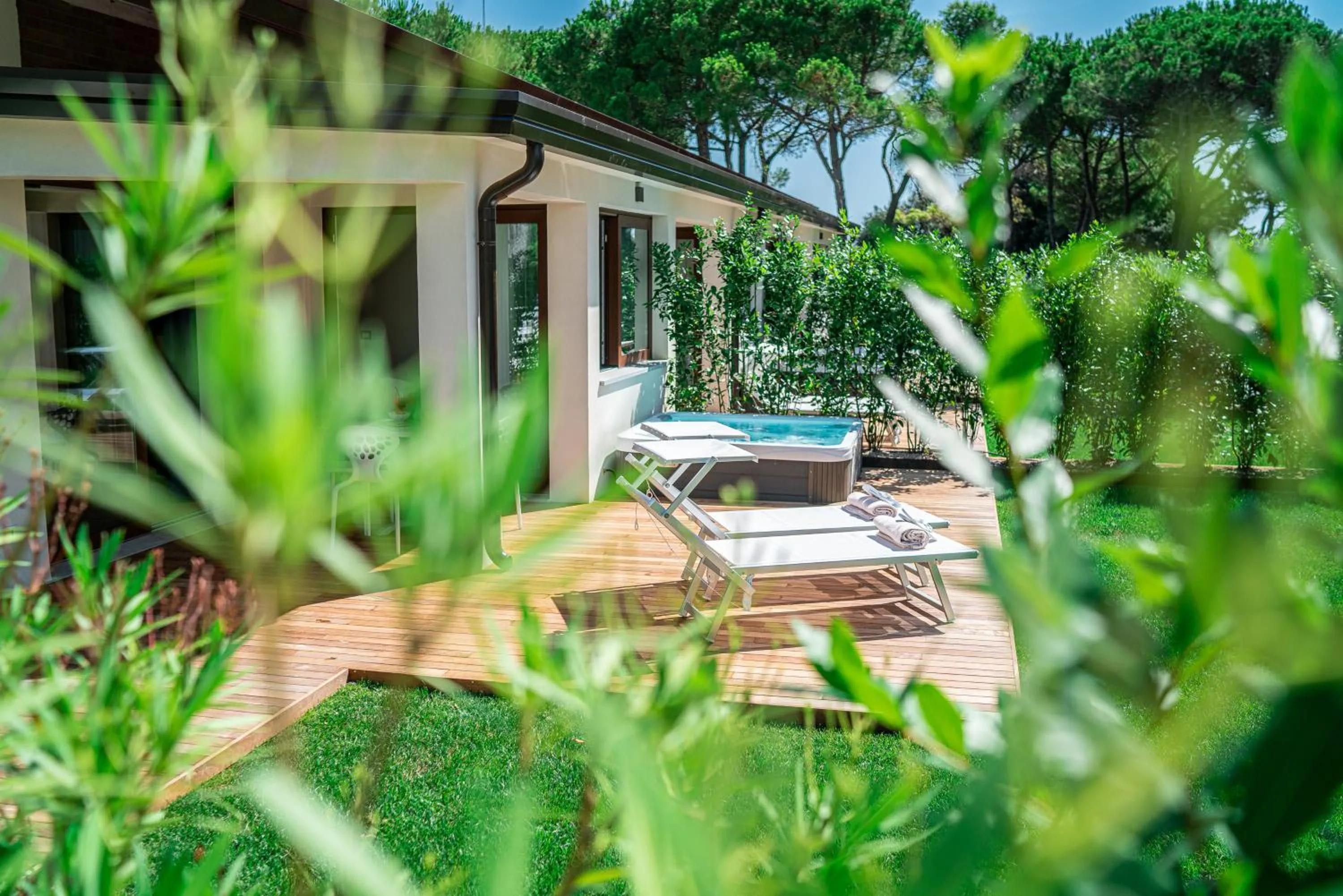 Patio in Hotel San Giorgio Resort 4S