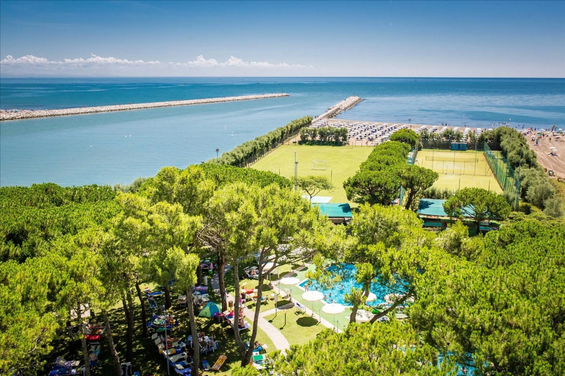 Garden view in Hotel San Giorgio Resort 4S