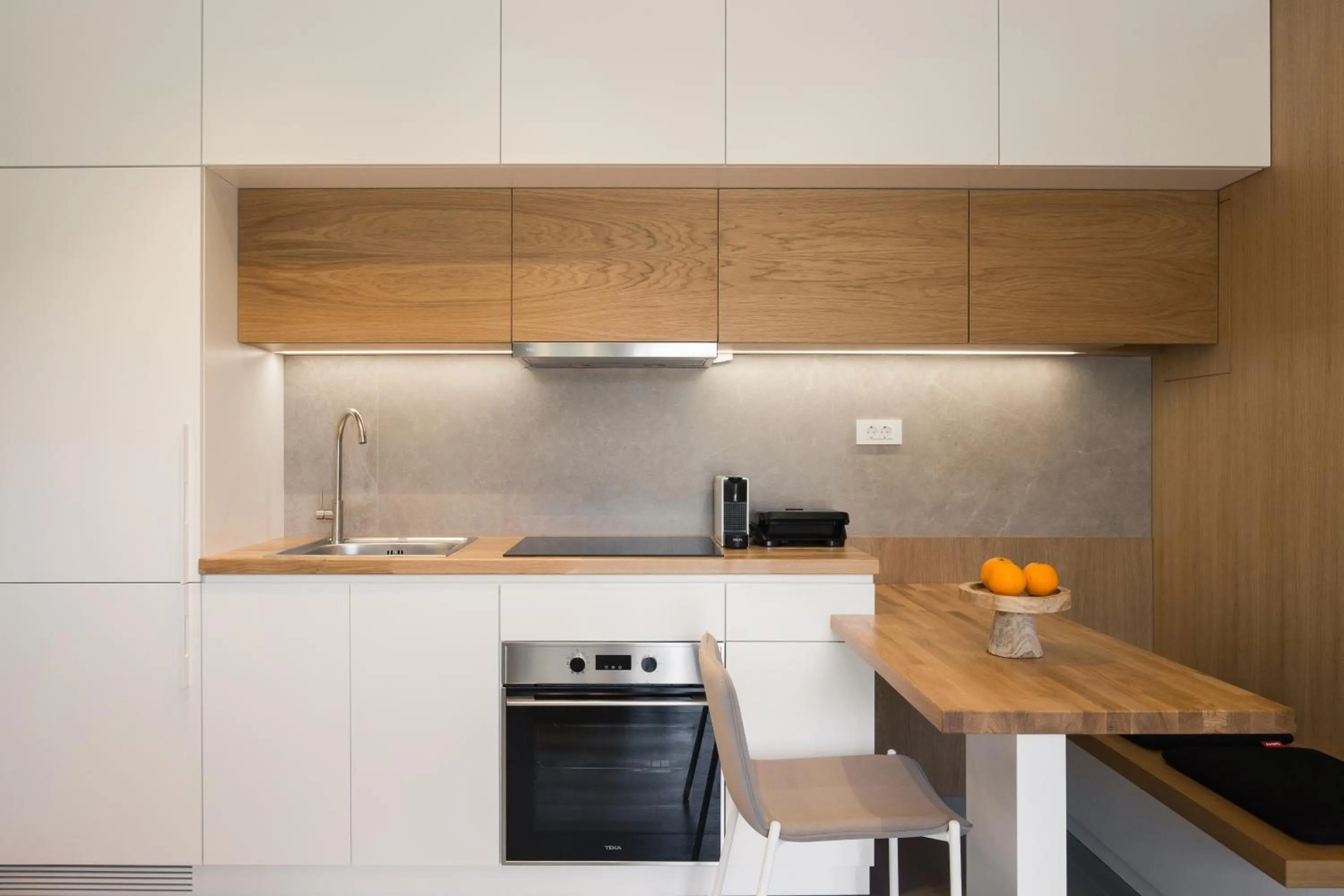 Kitchen or kitchenette in Noemie Luxury Suites