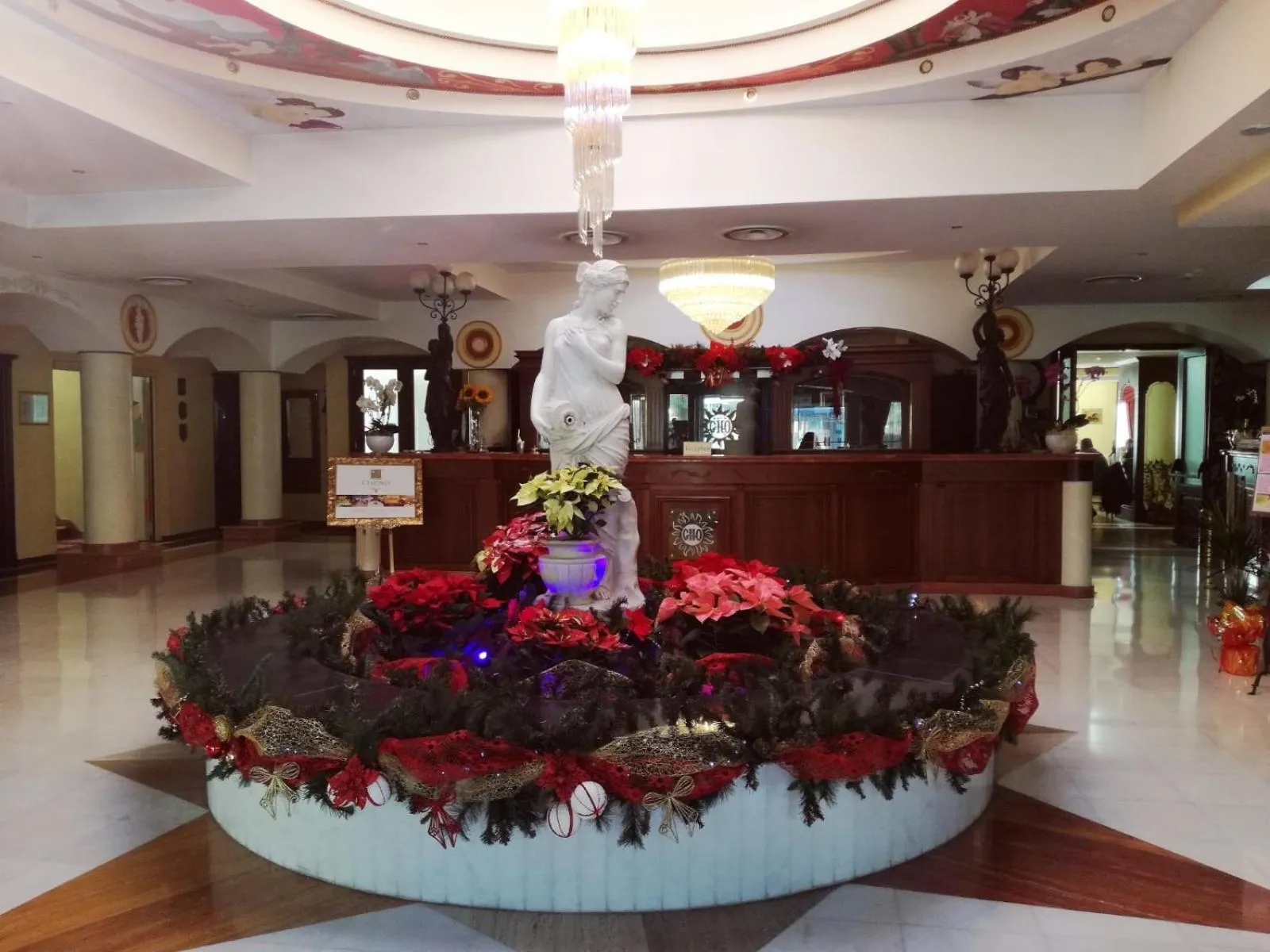 Lobby or reception in Grand Hotel Osman