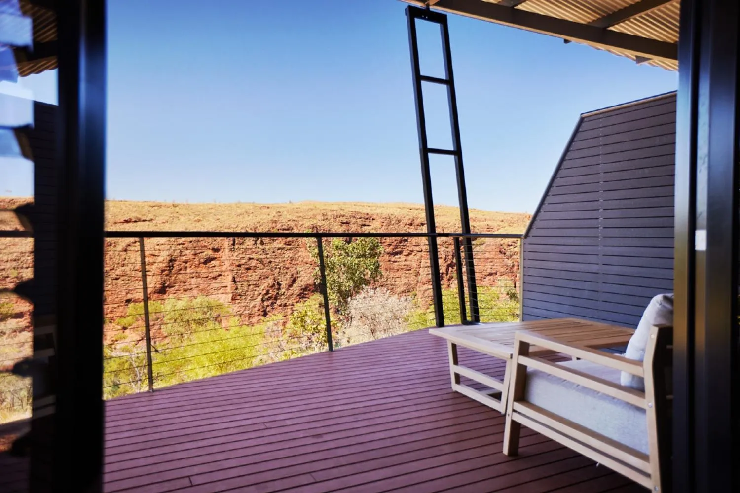 Balcony/Terrace in Discovery Resorts - Lake Argyle