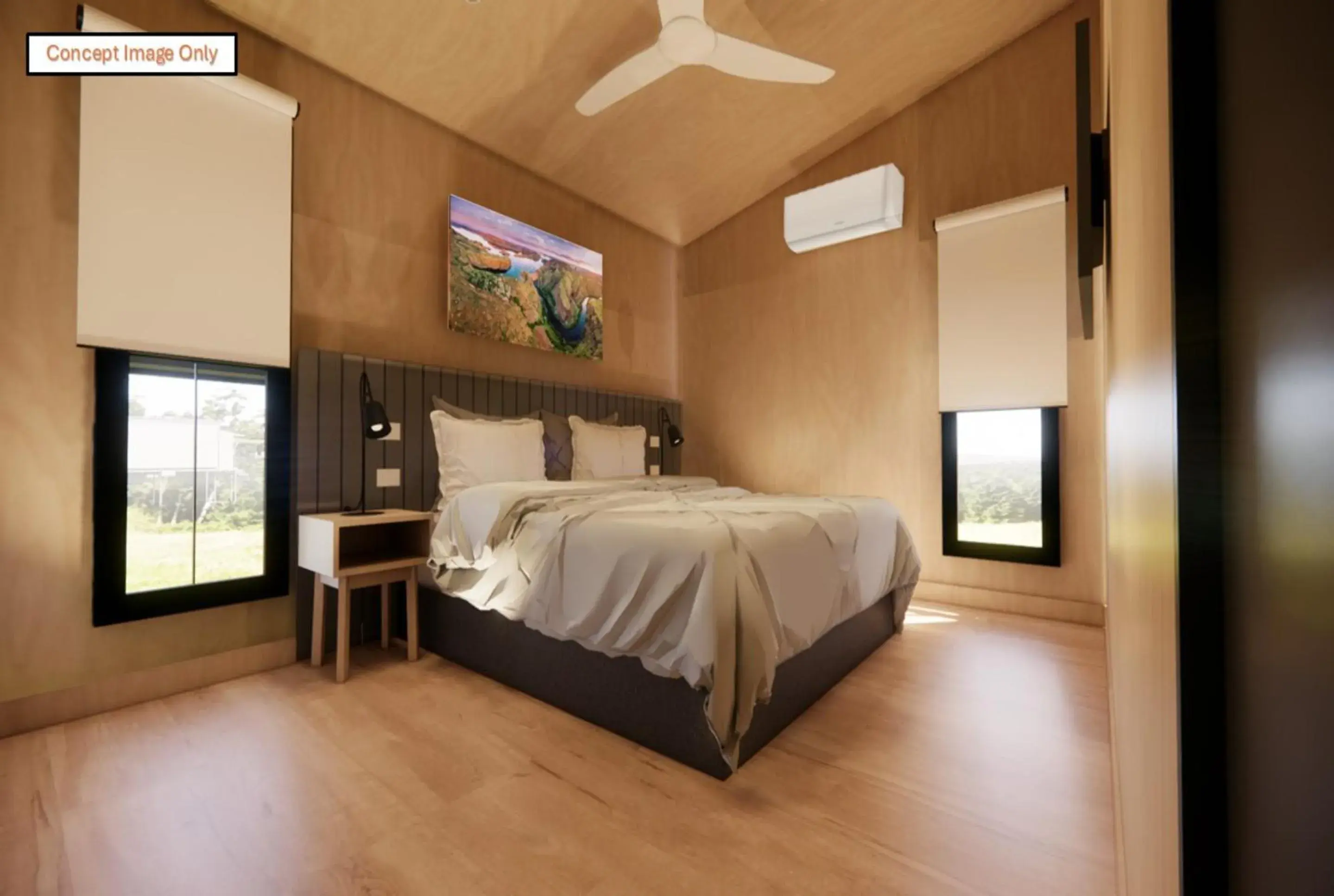 Deluxe 2 Bedroom Duplex Cabin – Sleeps 4 in Discovery Resorts - Lake Argyle Deluxe 2 Bedroom Duplex Cabin – Sleeps 4 in Discovery Resorts - Lake Argyle