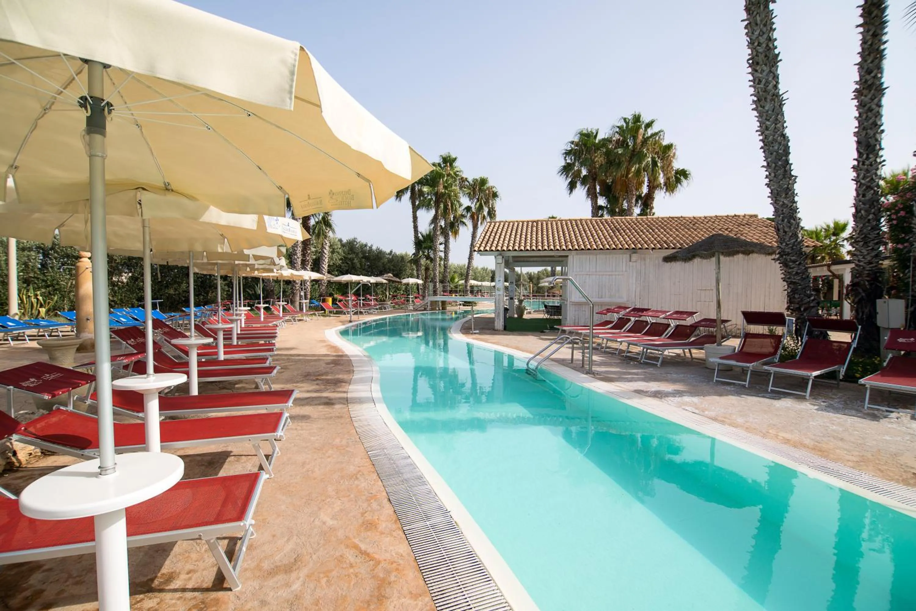 Swimming pool in Hotel Baglio Basile