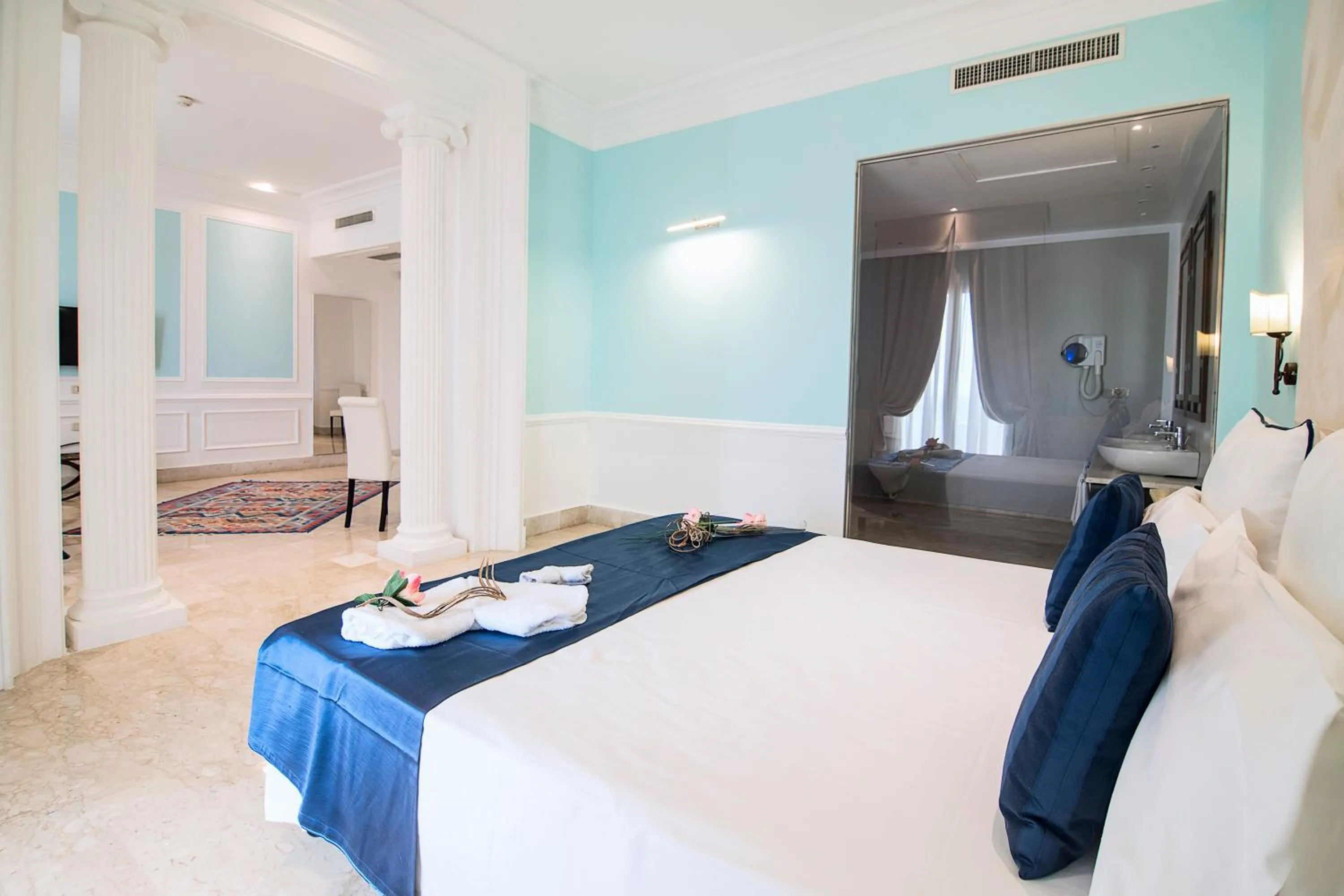 Bed in Hotel Baglio Basile