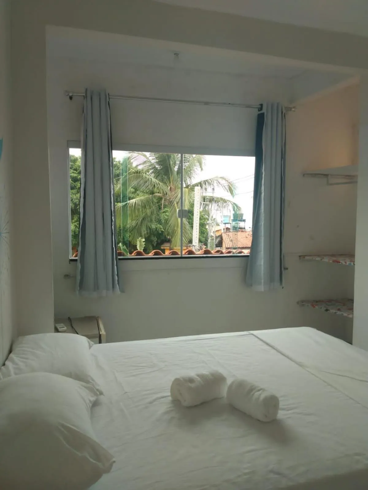 Bed in Pousada Shamah