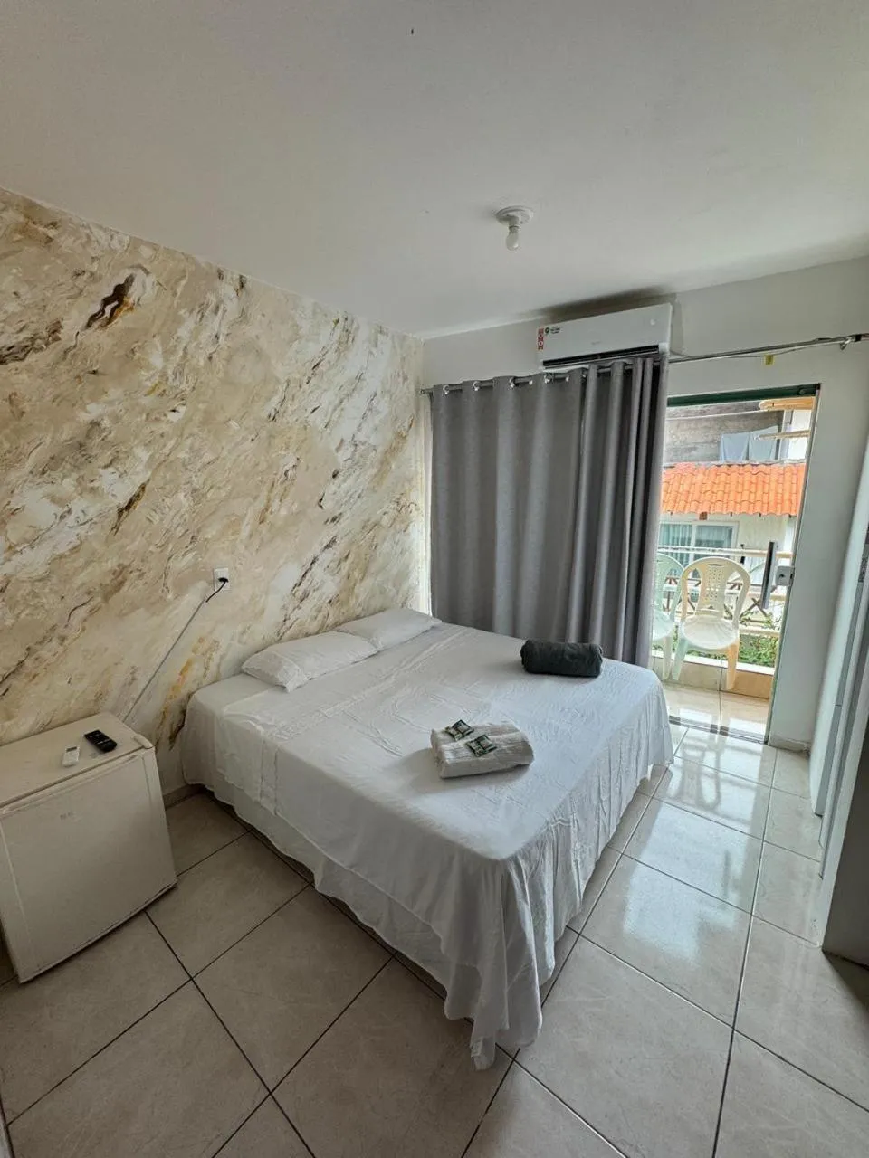 Bed in Pousada Shamah - Morro de São Paulo