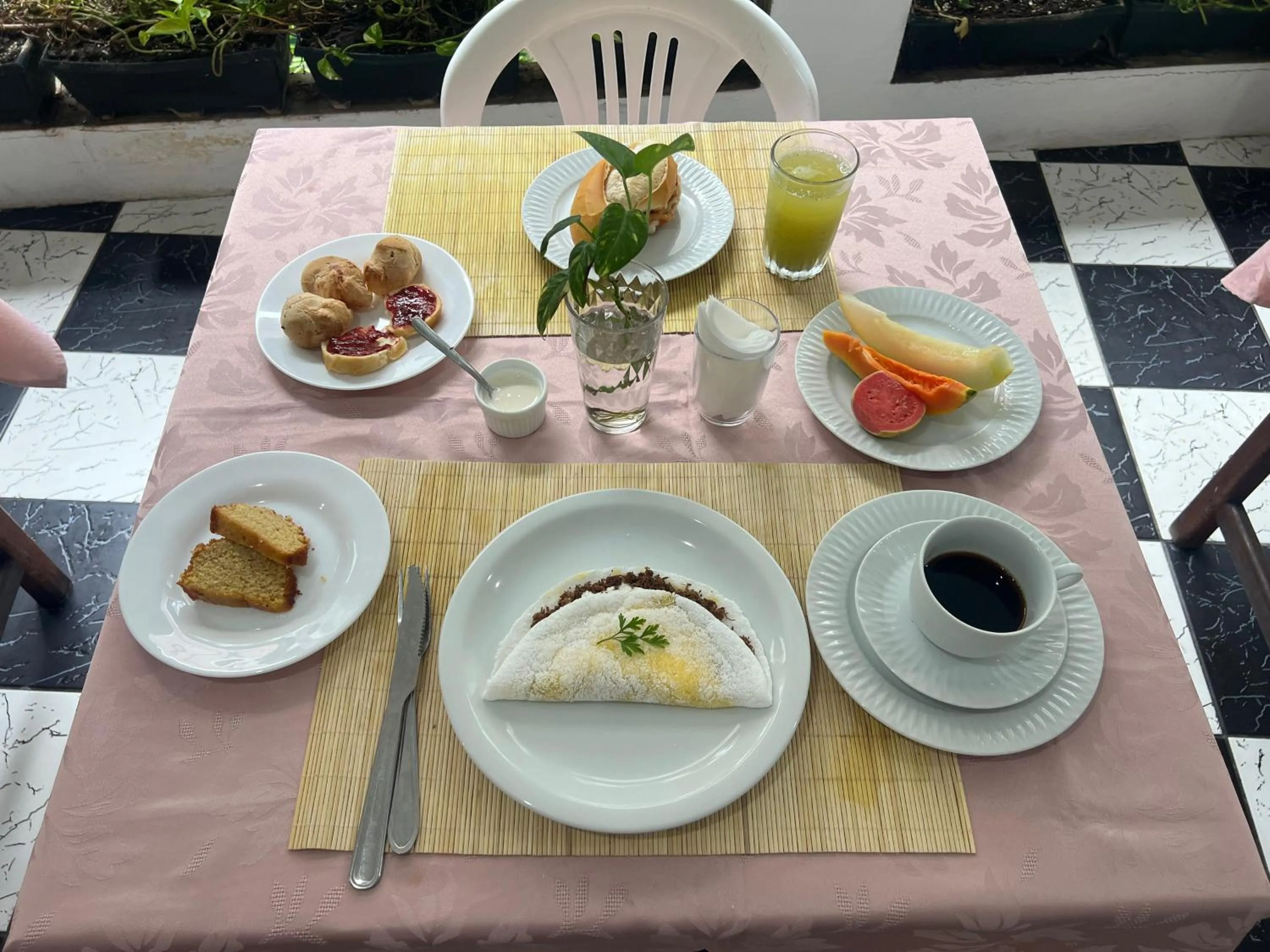 Breakfast in Pousada Shamah - Morro de São Paulo