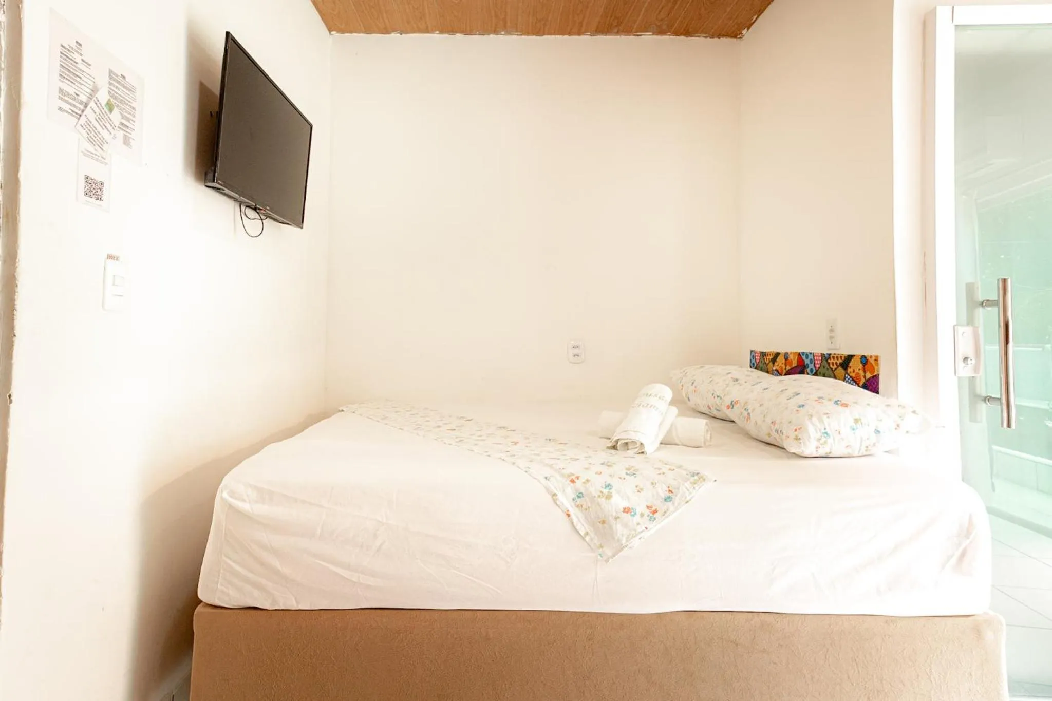 Bed in Pousada Shamah