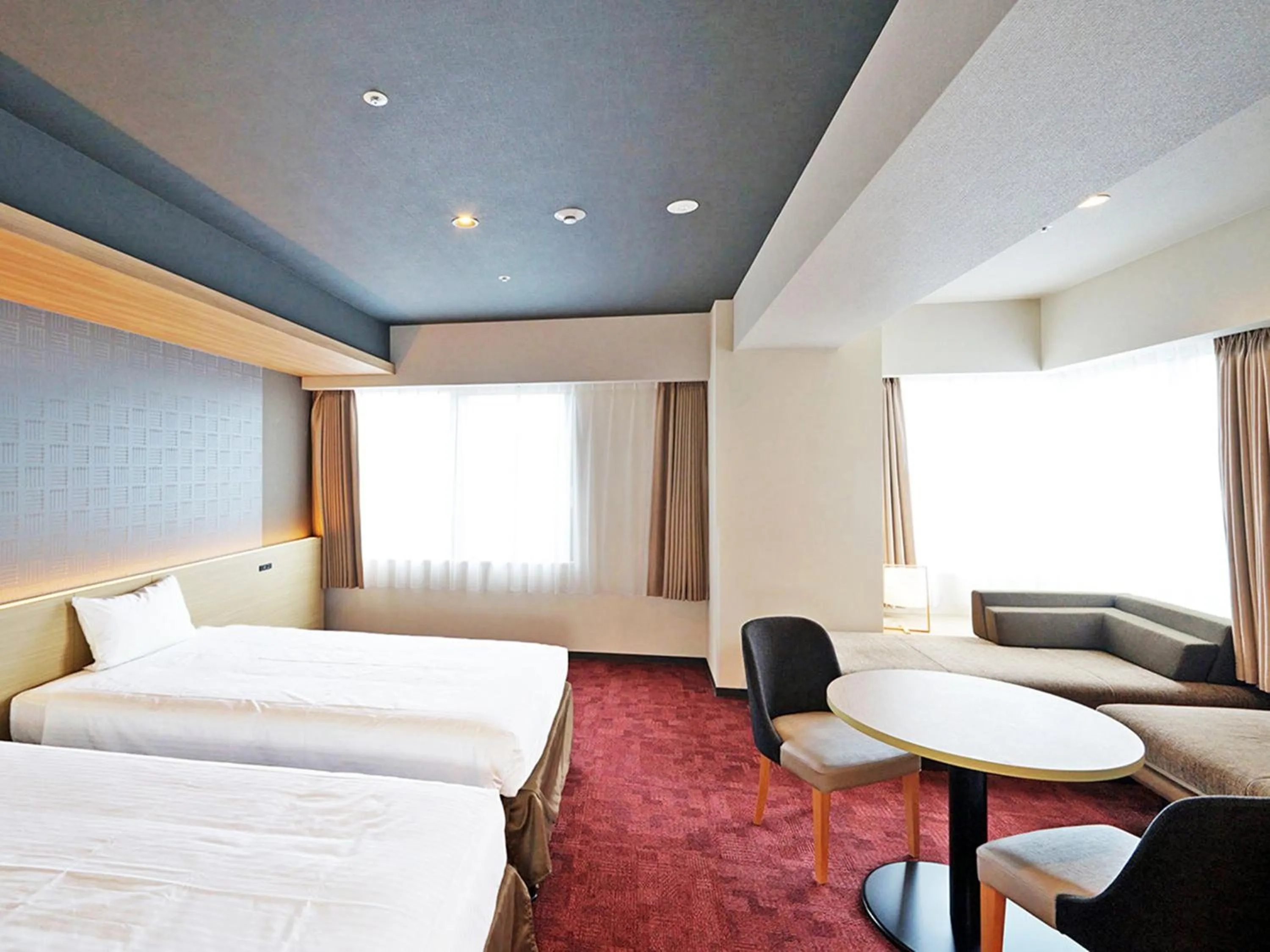 Photo of the whole room, Bed in CHISUN PREMIUM Kyoto Kujo