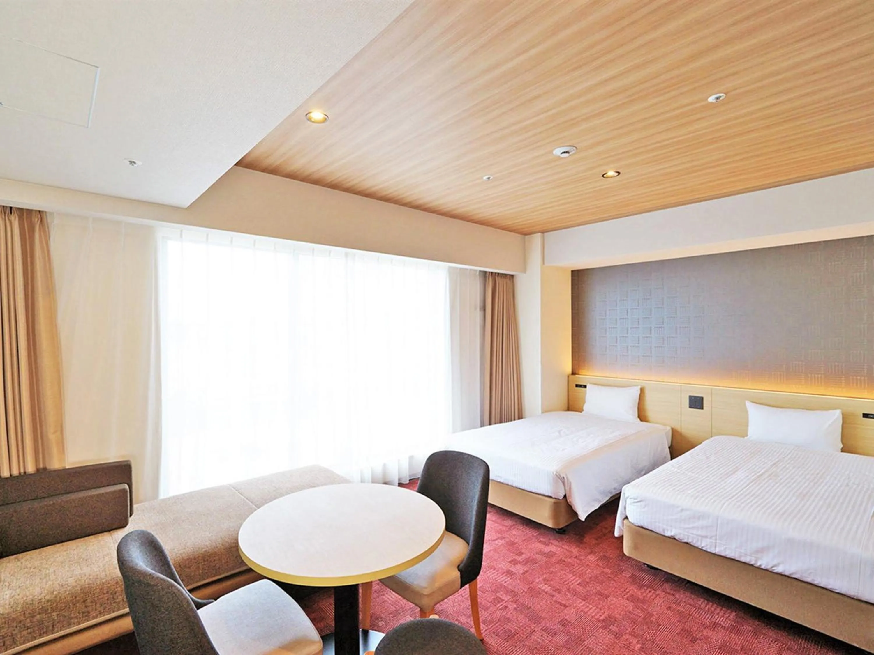 Photo of the whole room, Bed in CHISUN PREMIUM Kyoto Kujo