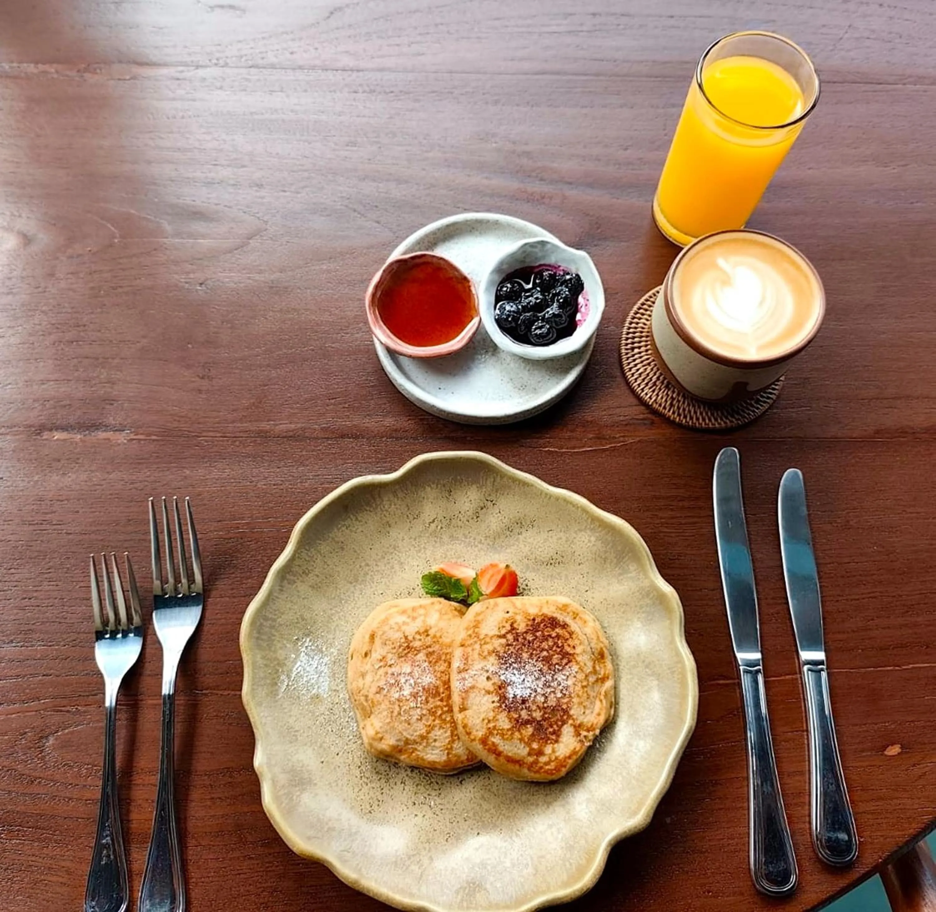 Food in Nayaka Living Ubud