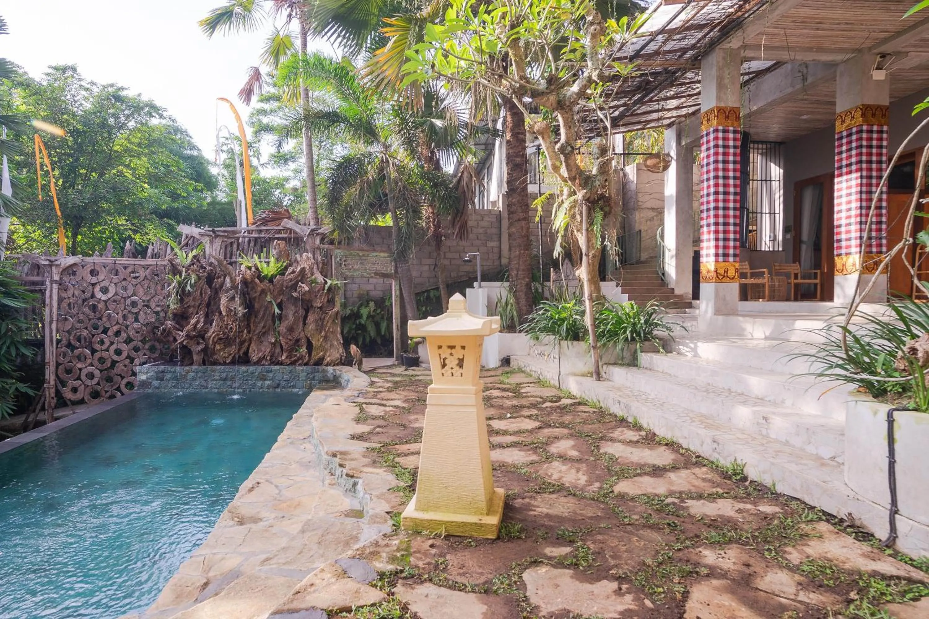 Swimming pool in Nayaka Living Ubud