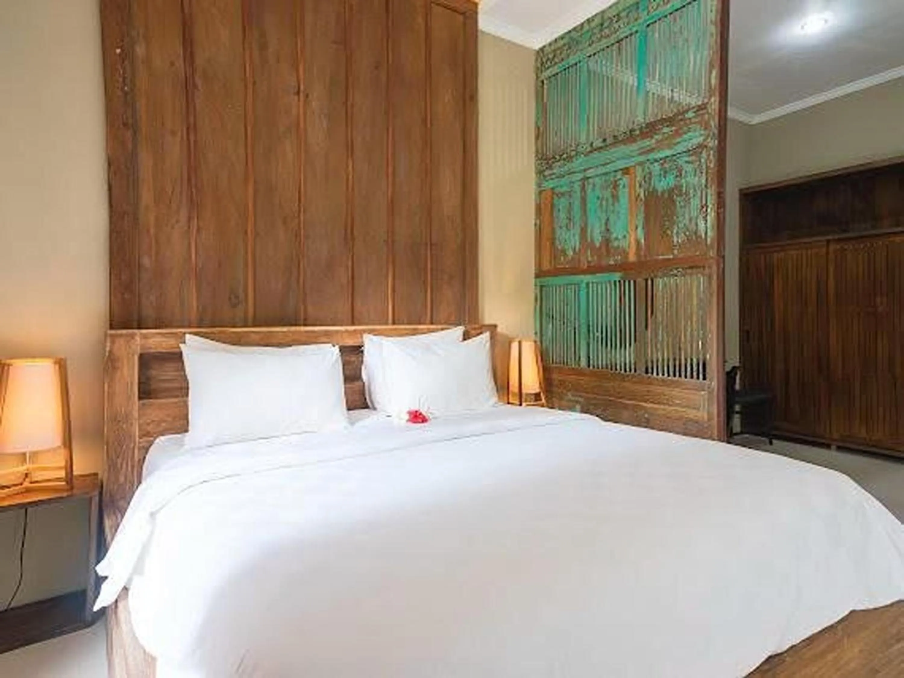 Bed in Nayaka Living Ubud