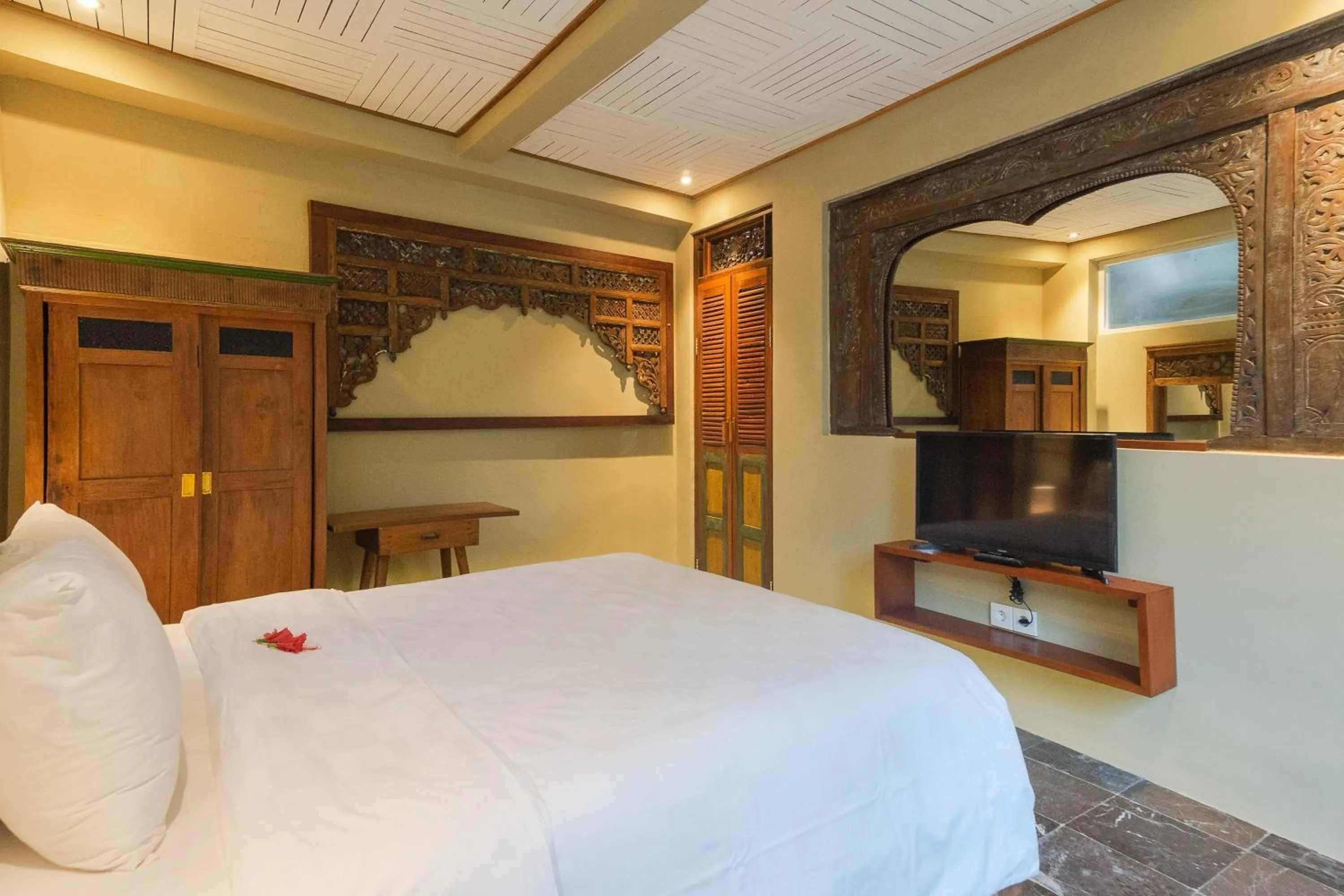 Bed in Nayaka Living Ubud