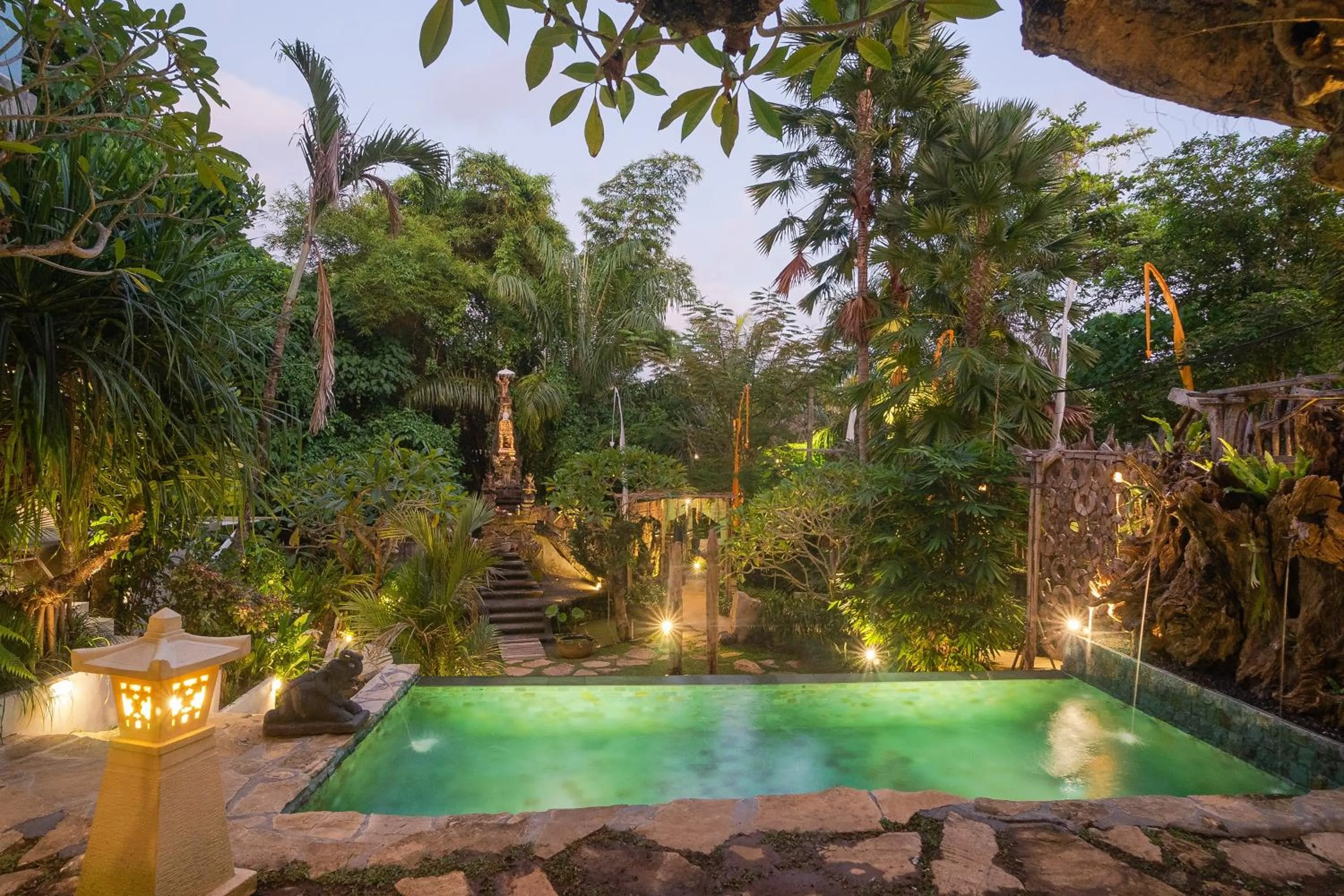 Pool view in Nayaka Living Ubud