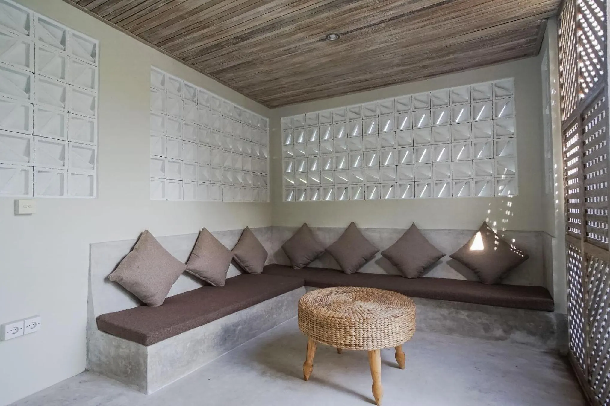 Living room in Nayaka Living Ubud