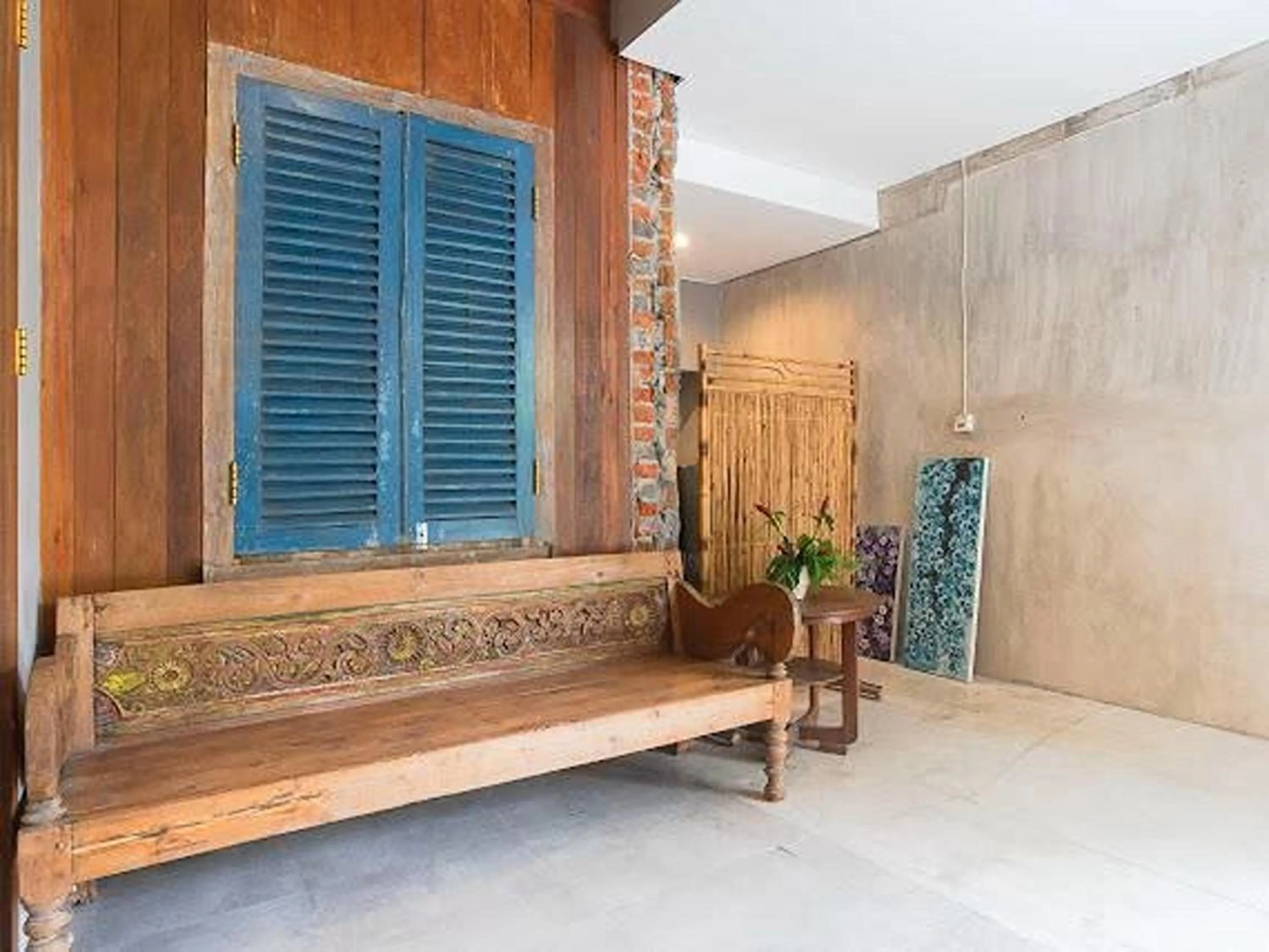 Seating area in Nayaka Living Ubud