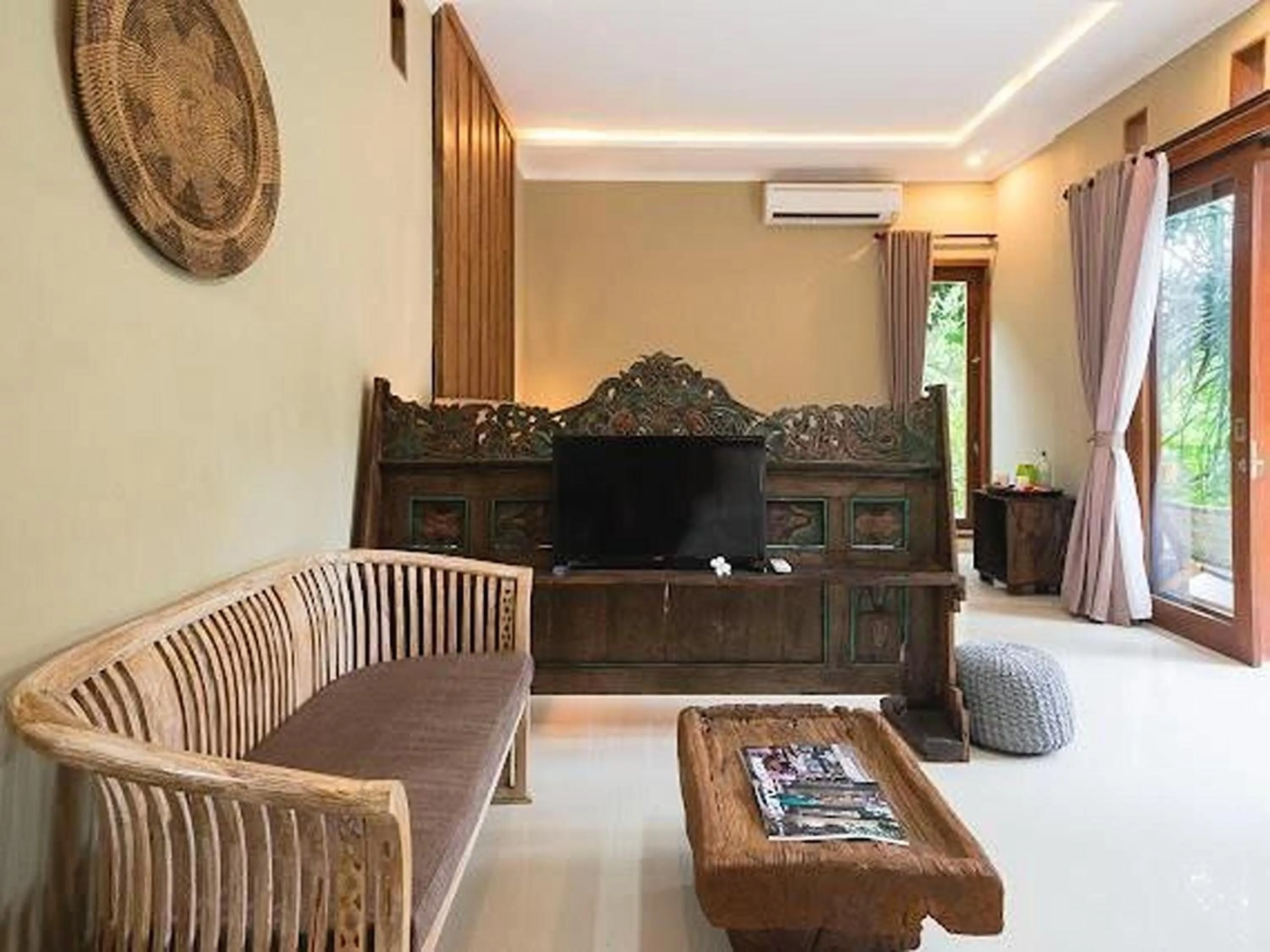 Seating area in Nayaka Living Ubud