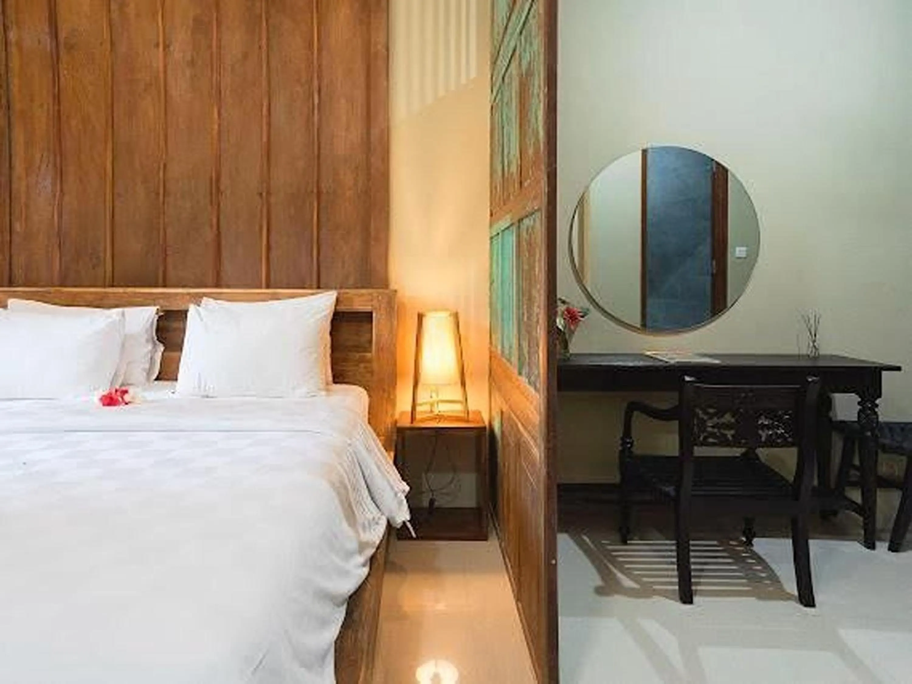 Bed in Nayaka Living Ubud