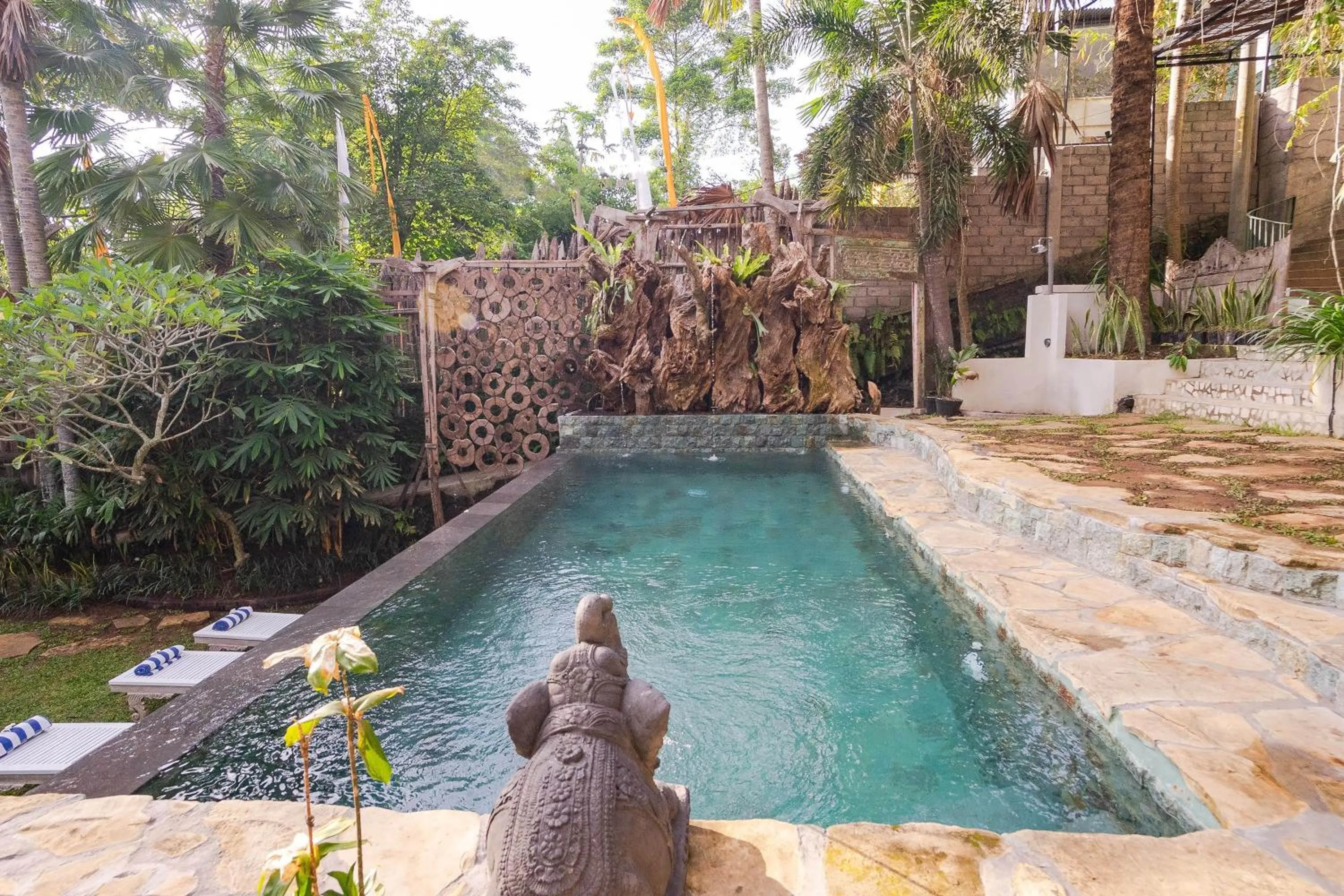 Swimming pool in Nayaka Living Ubud