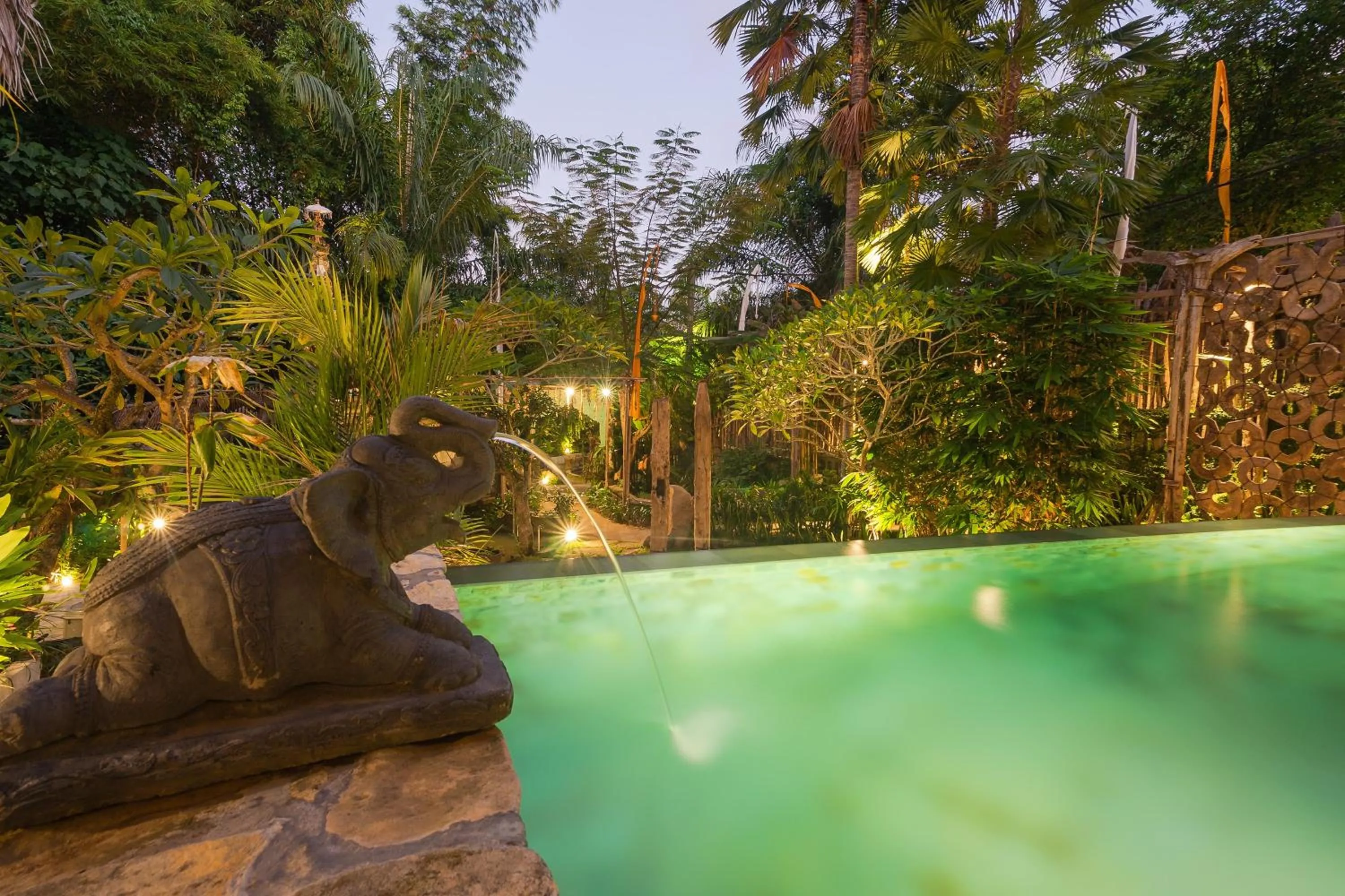 Swimming pool in Nayaka Living Ubud