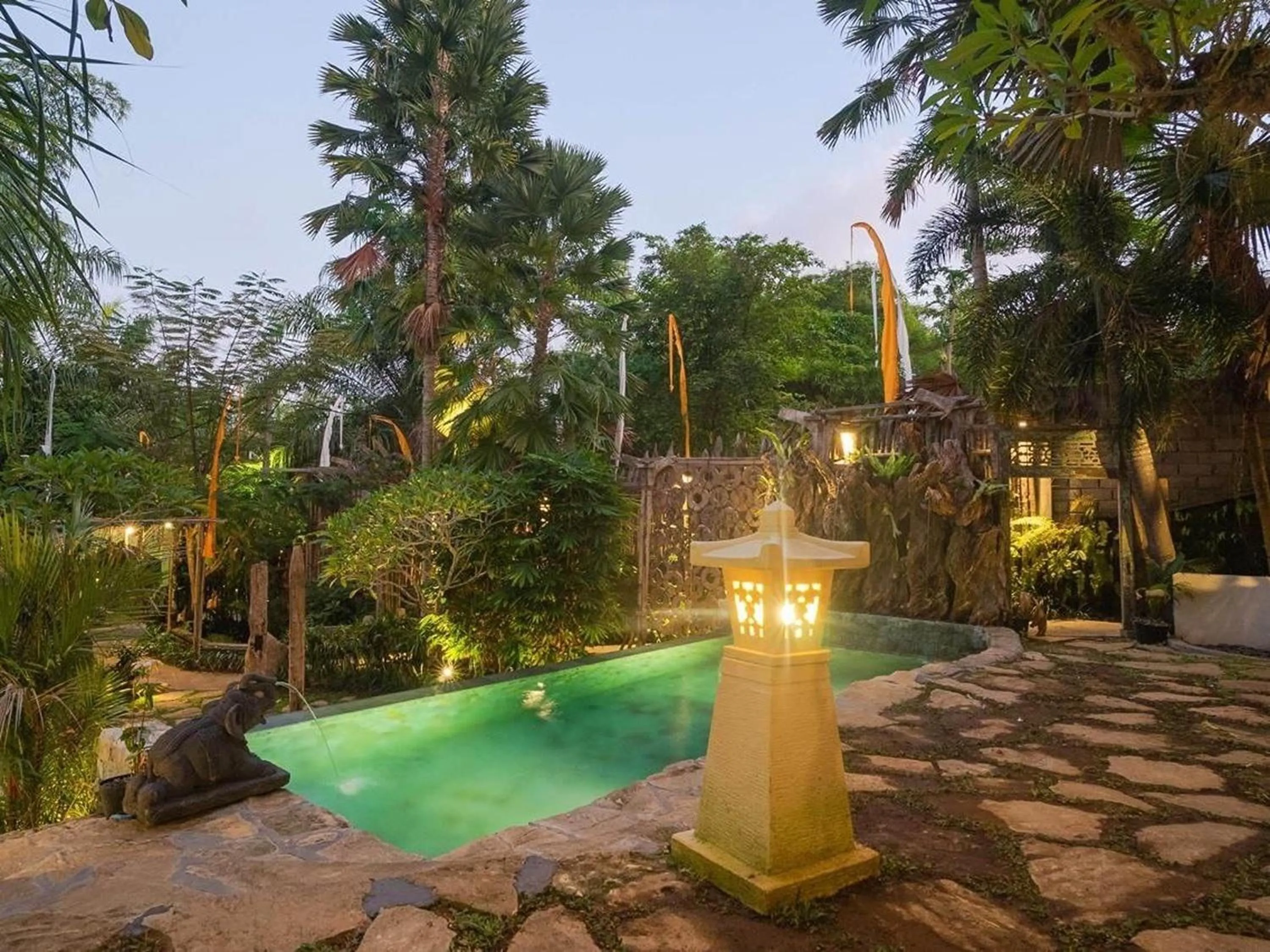 Swimming pool in Nayaka Living Ubud