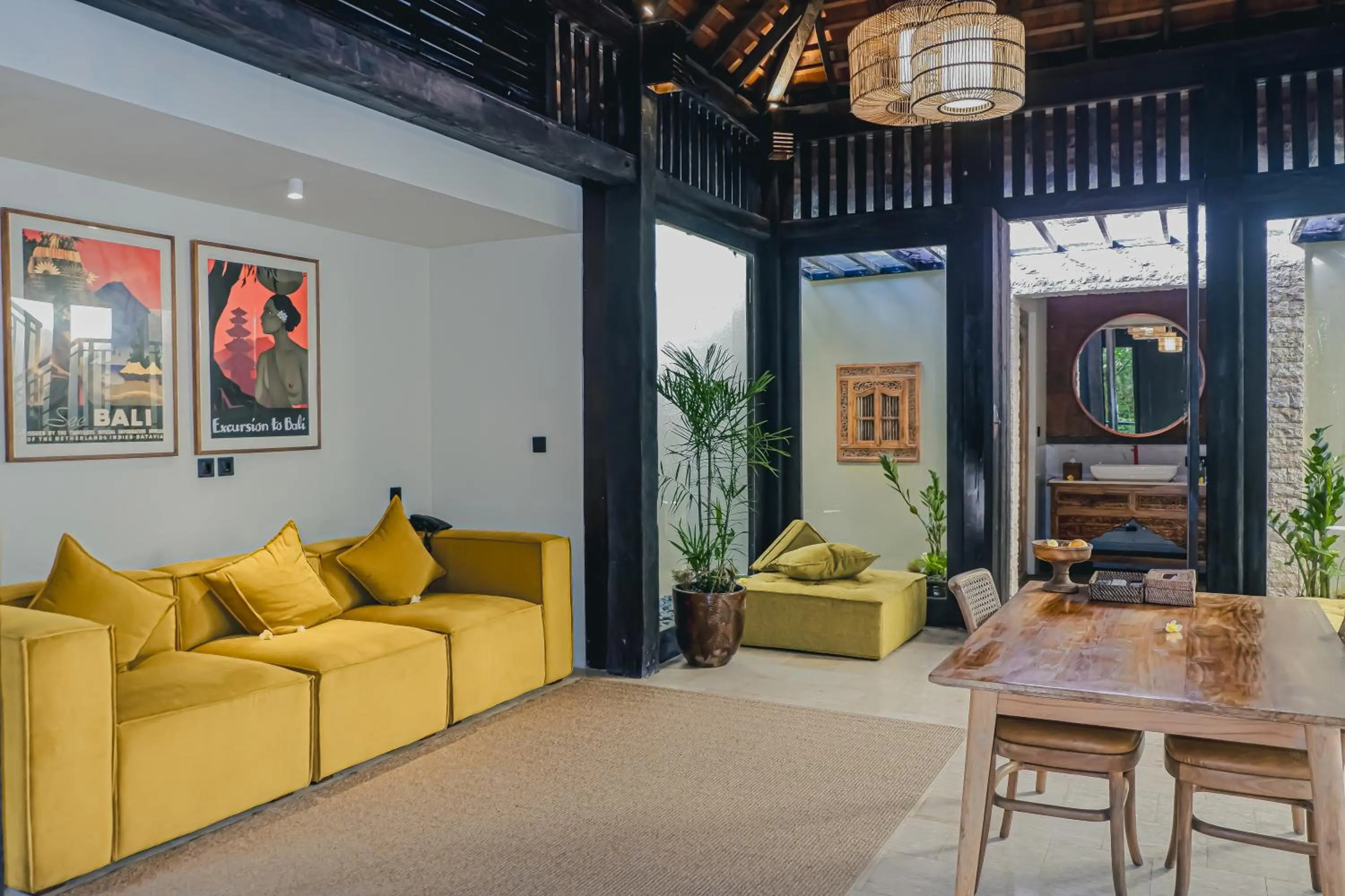 Living room in The Sebali Resort