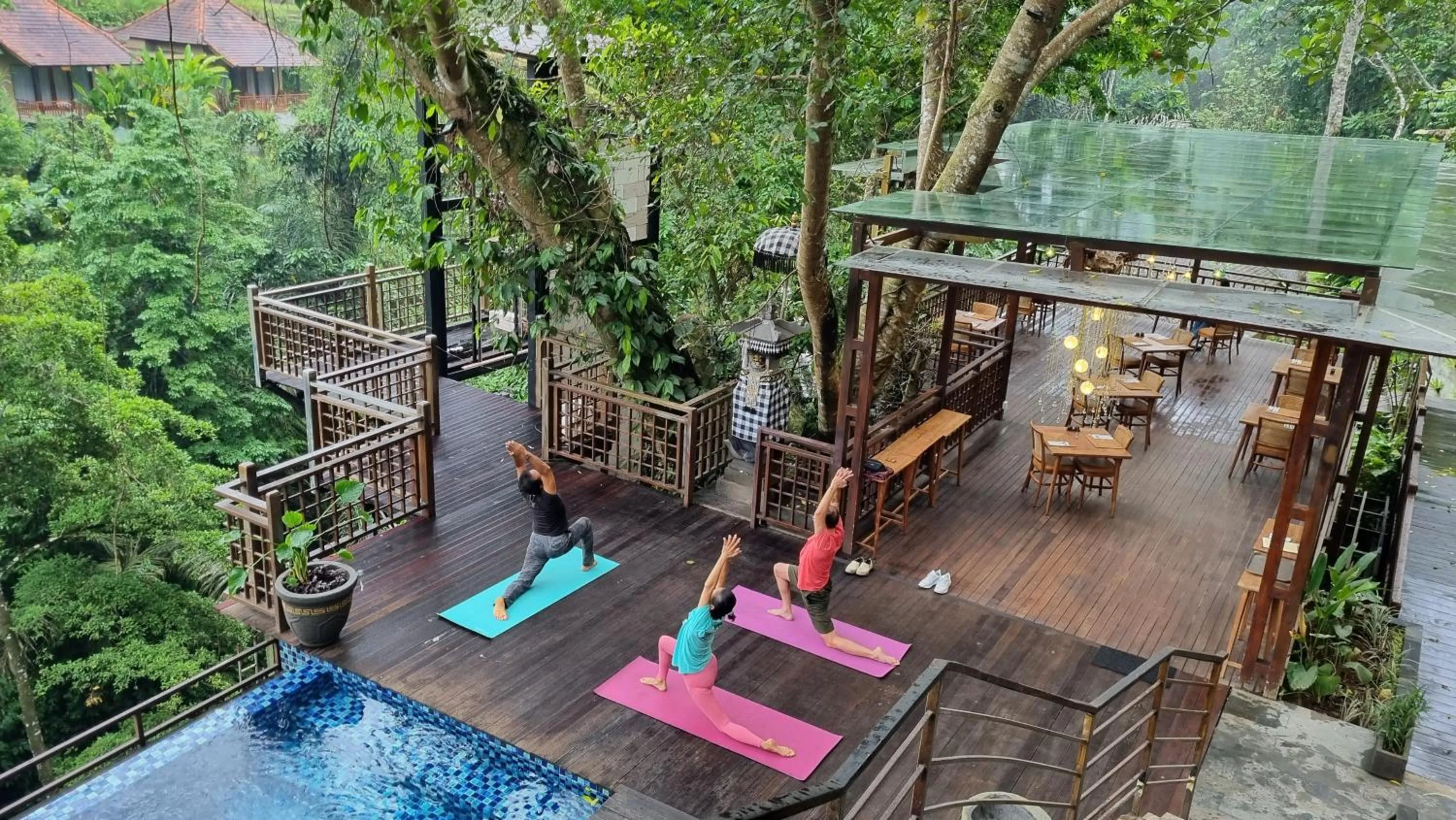 Garden in The Sebali Resort