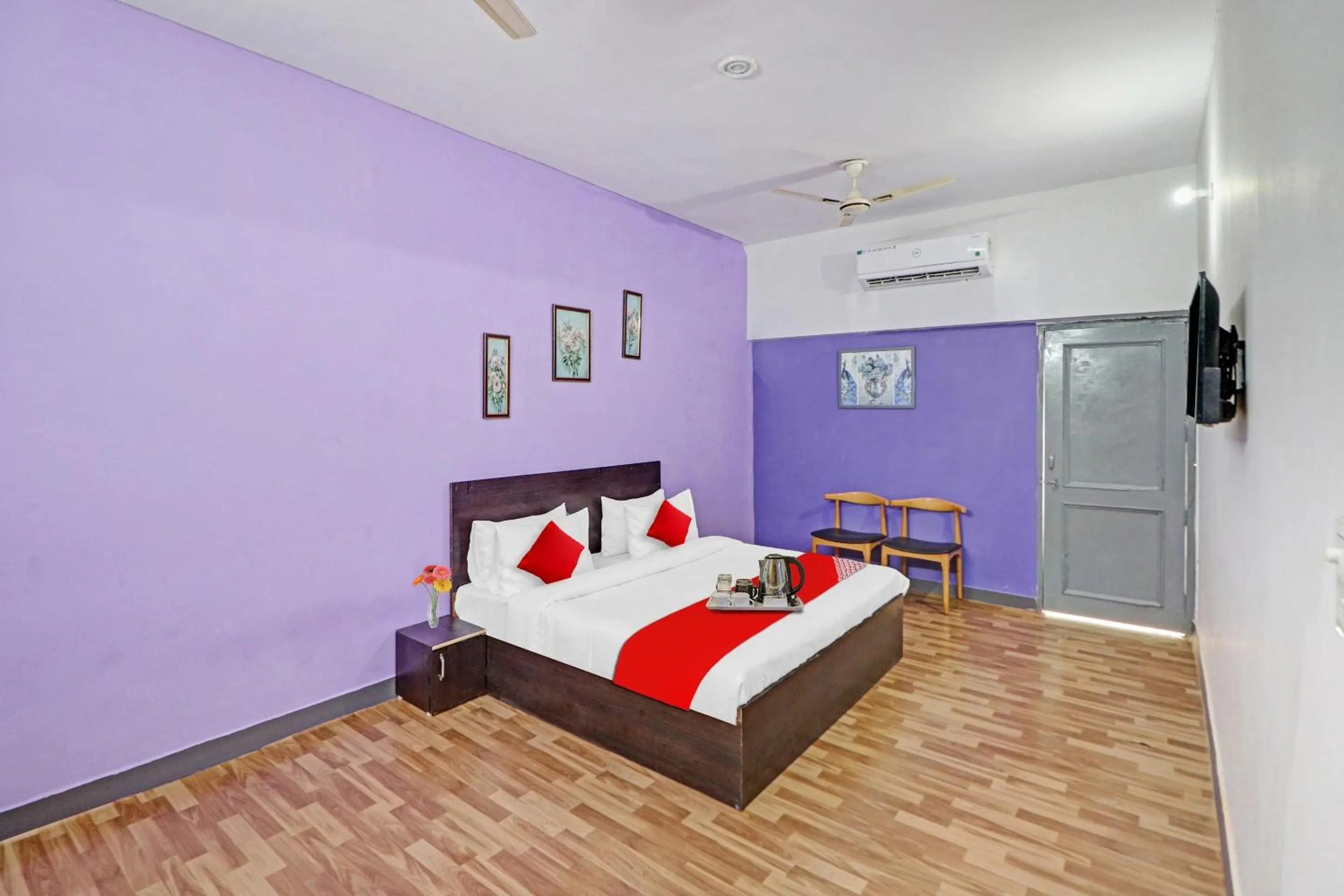 Lobby or reception, Bed in Hotel O Jps The Town